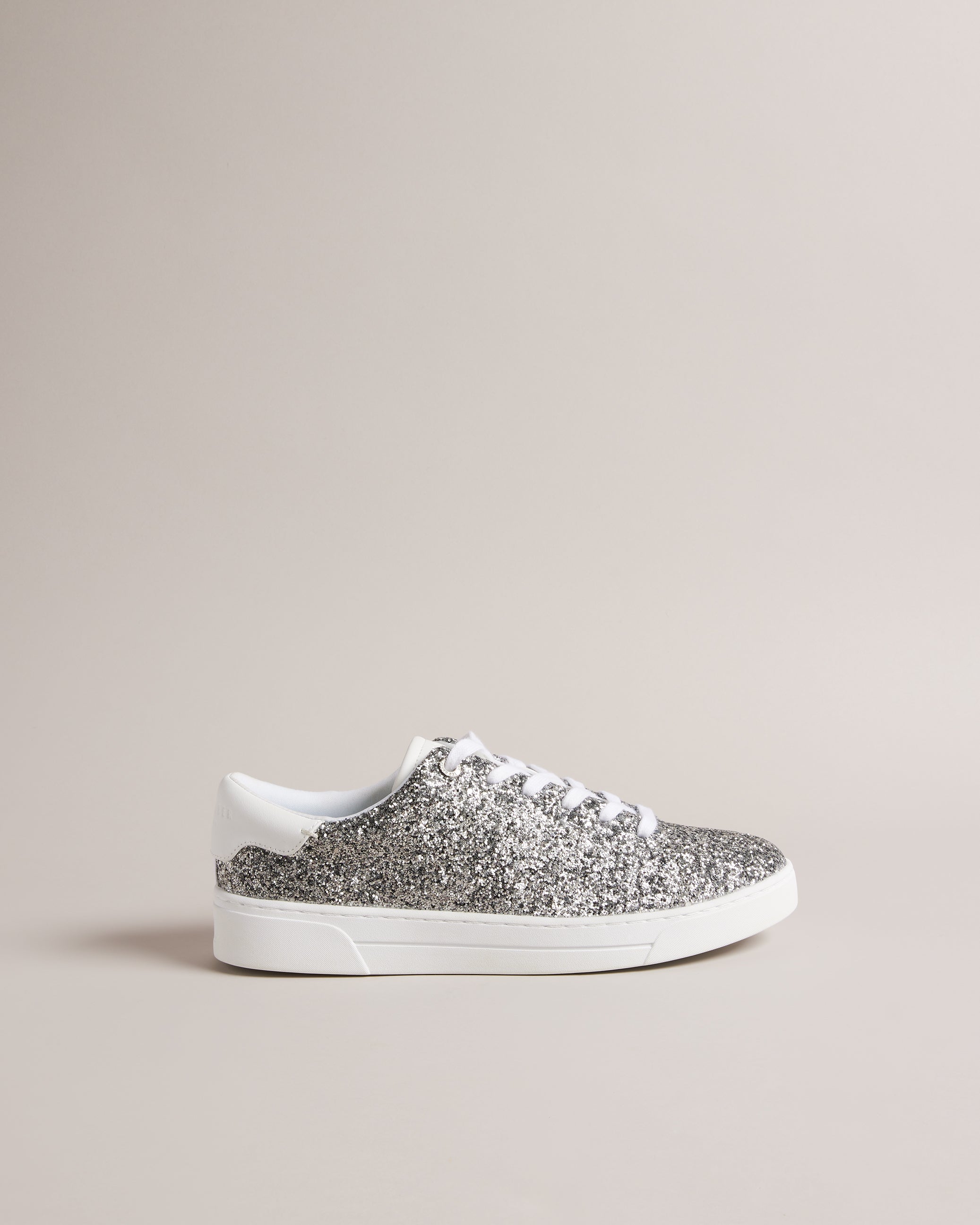 Glitter clearance silver trainers