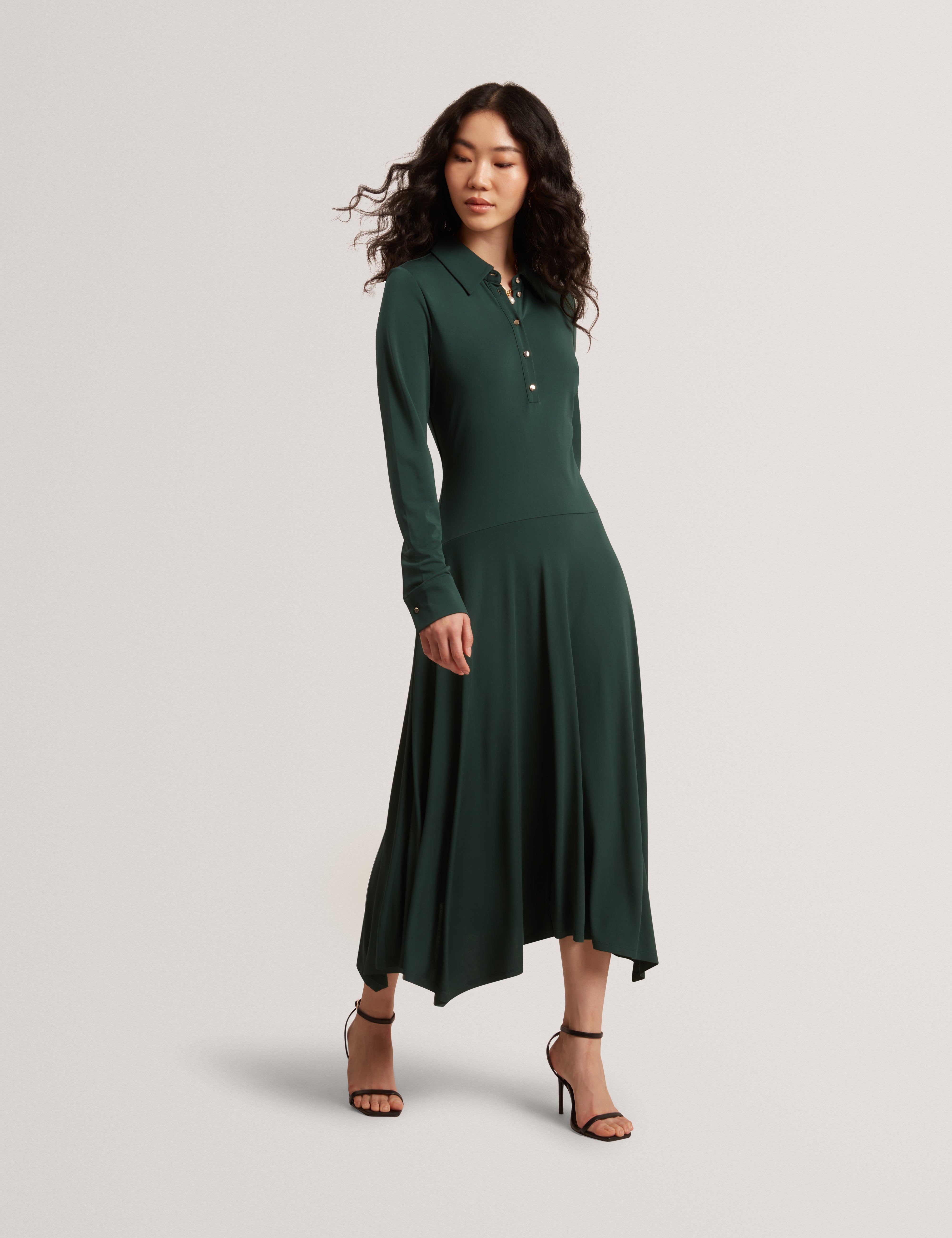 ted baker green dress Women's Dresses Chic and contemporary with a colourful twist Puff Sleeve Ted Baker Green