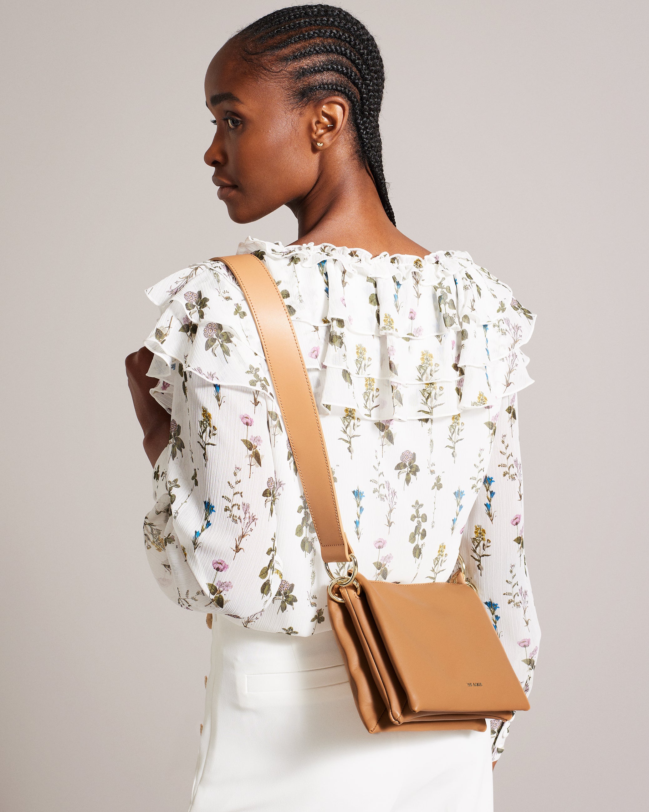 Darceyy branded webbing cross body Clearance