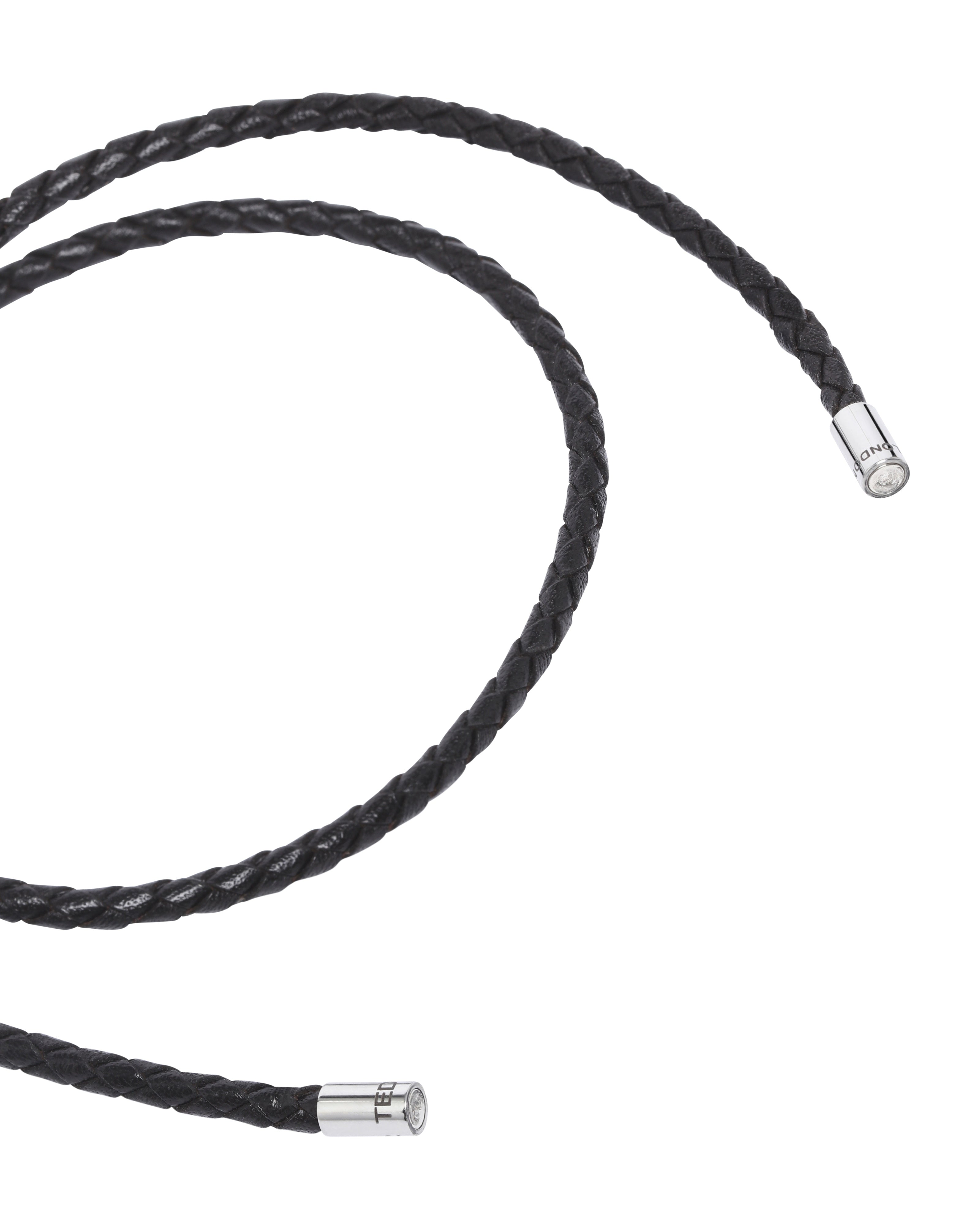 Ppound Woven Bracelet Brown