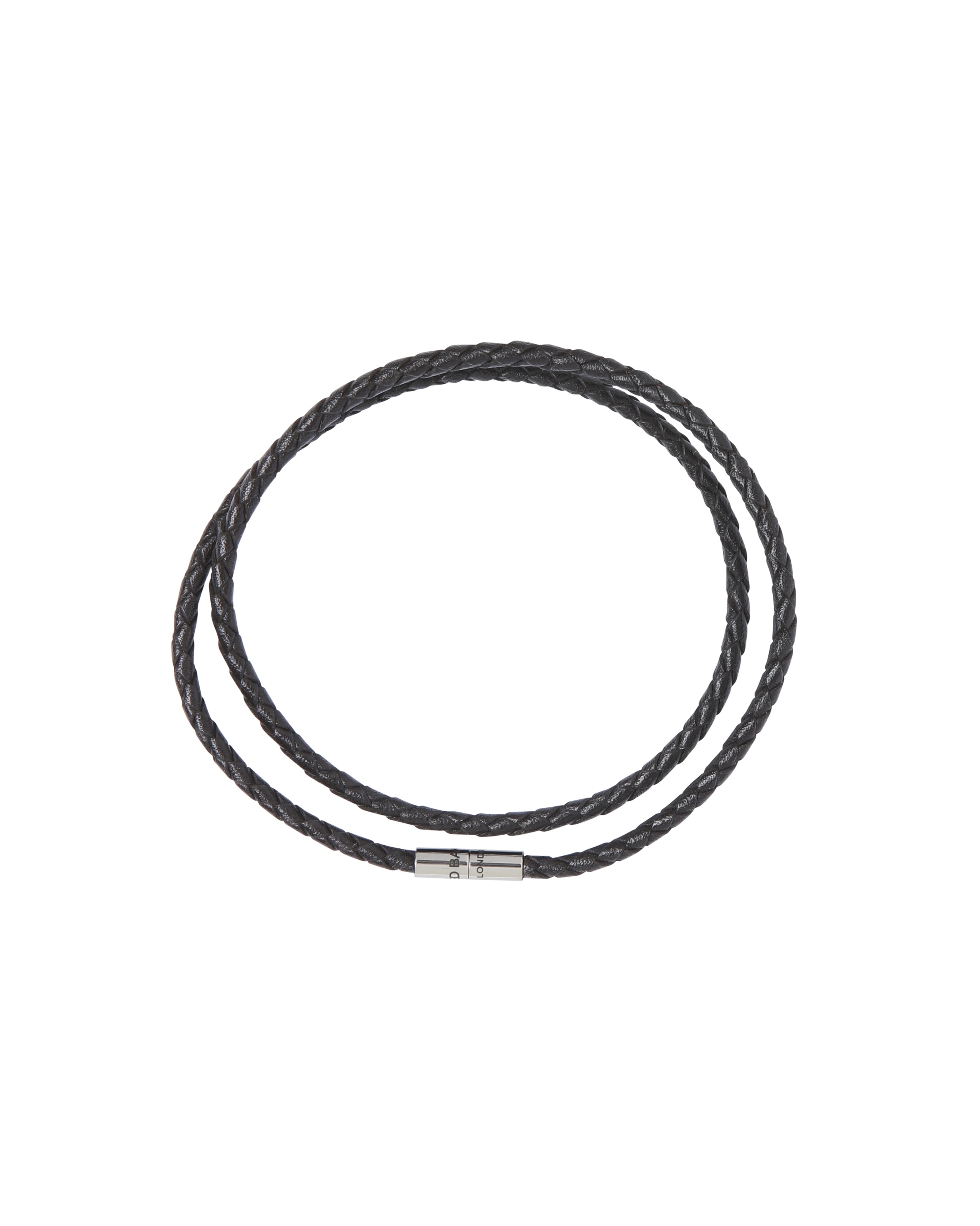 Ppound Woven Bracelet Brown