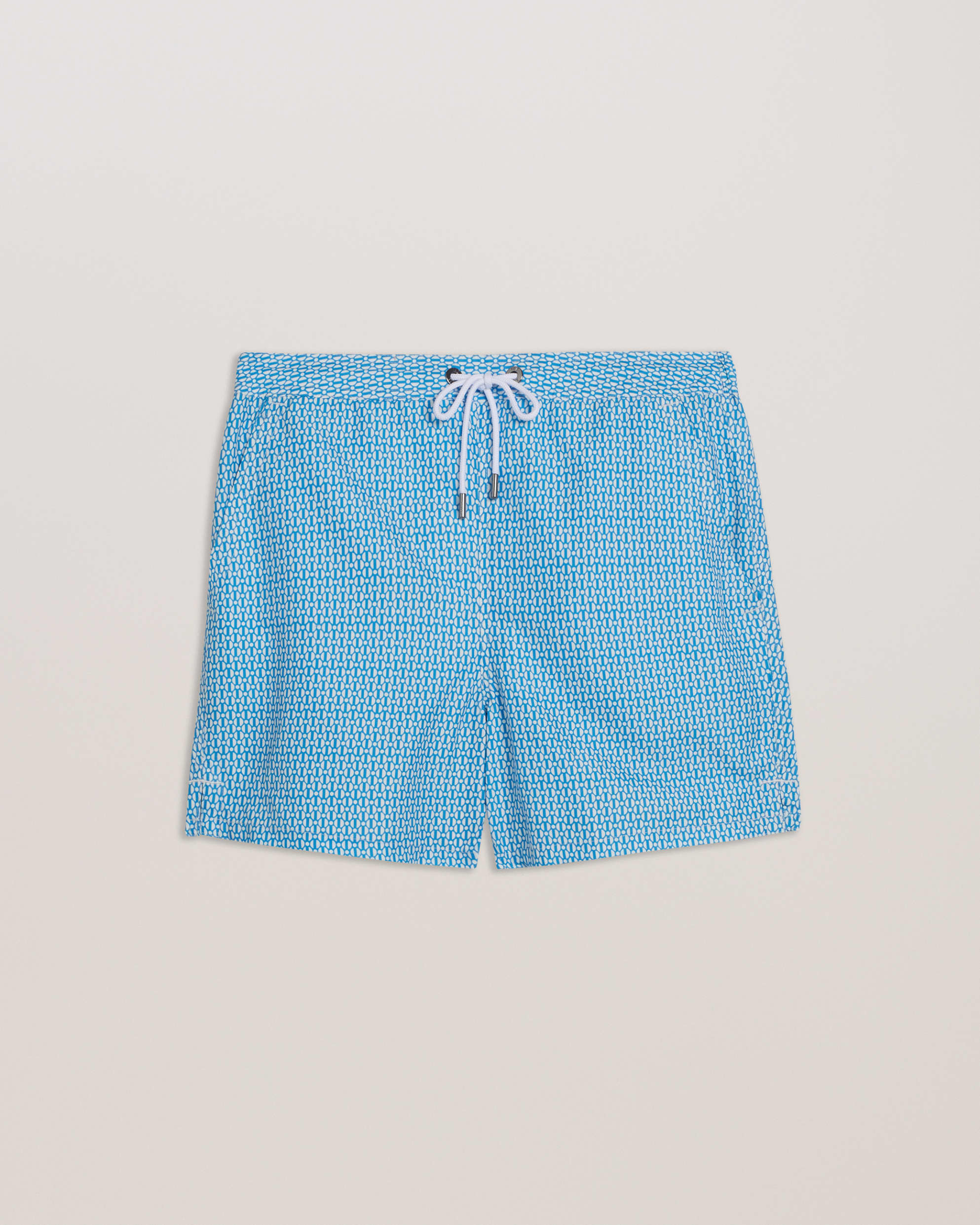 Popov Geometric Swimshort Brt-Blue