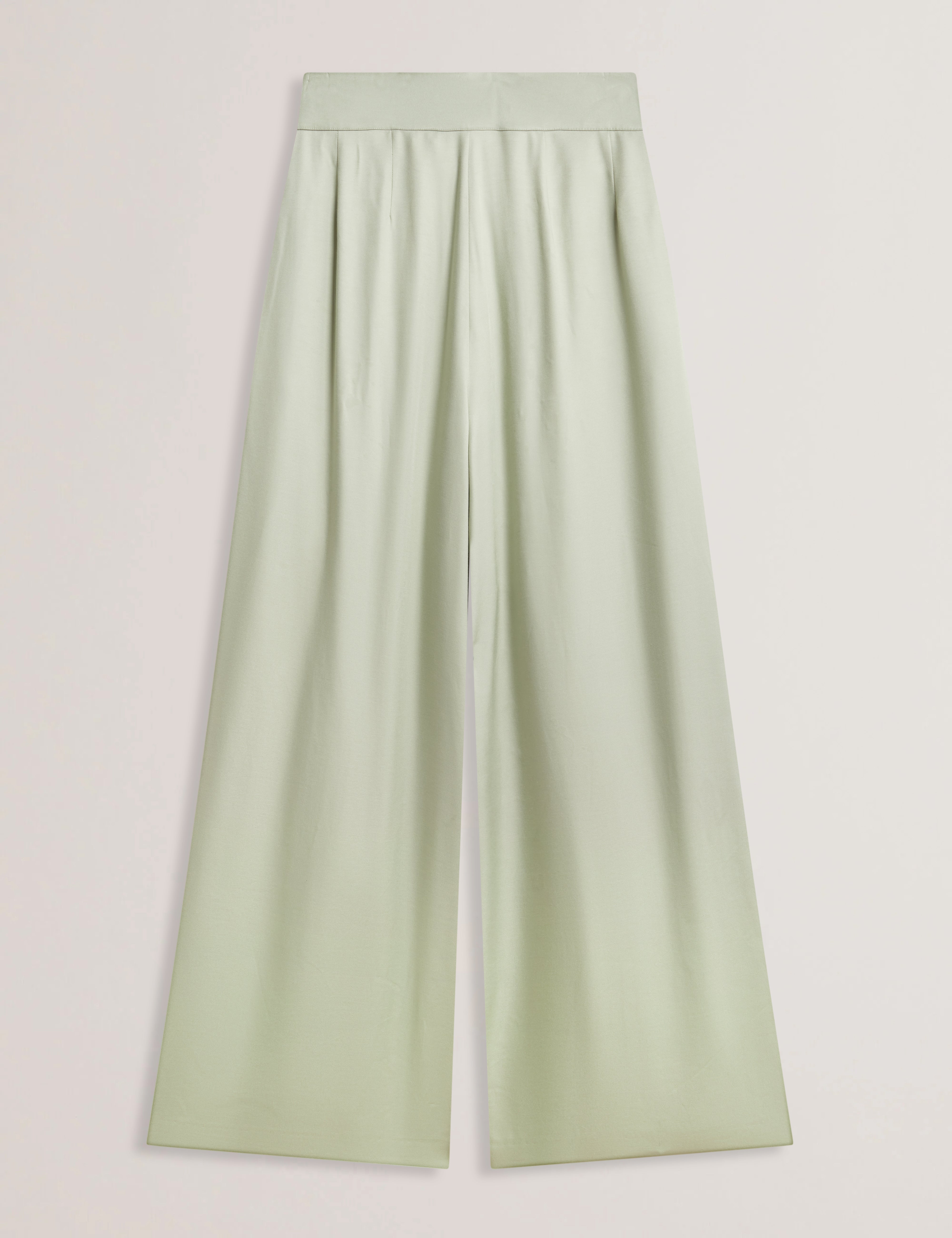 Krissi Wide Leg Trouser Lt-Green