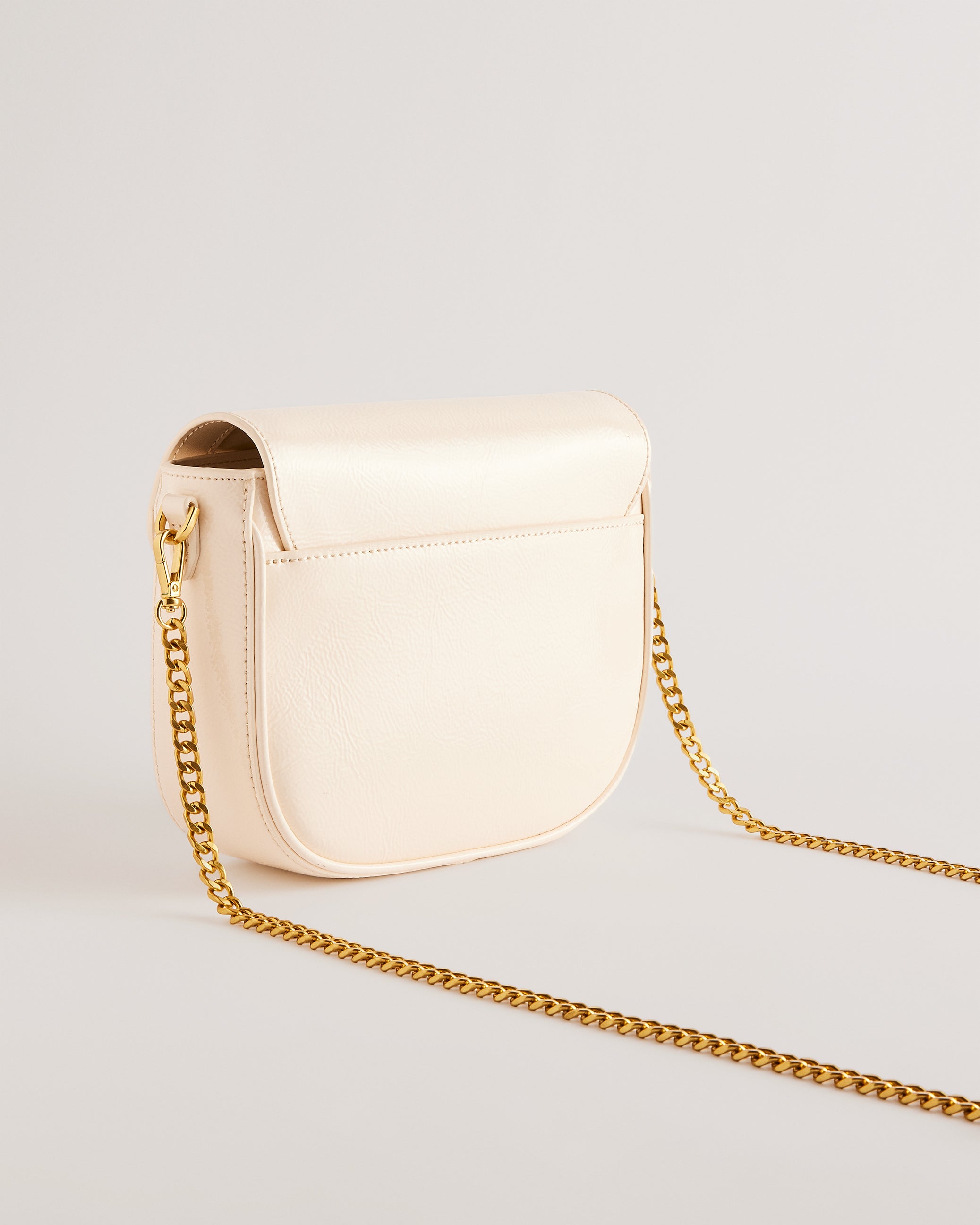 Gorgeous White buy Ted Baker Crossbody. With gold chain and hardware