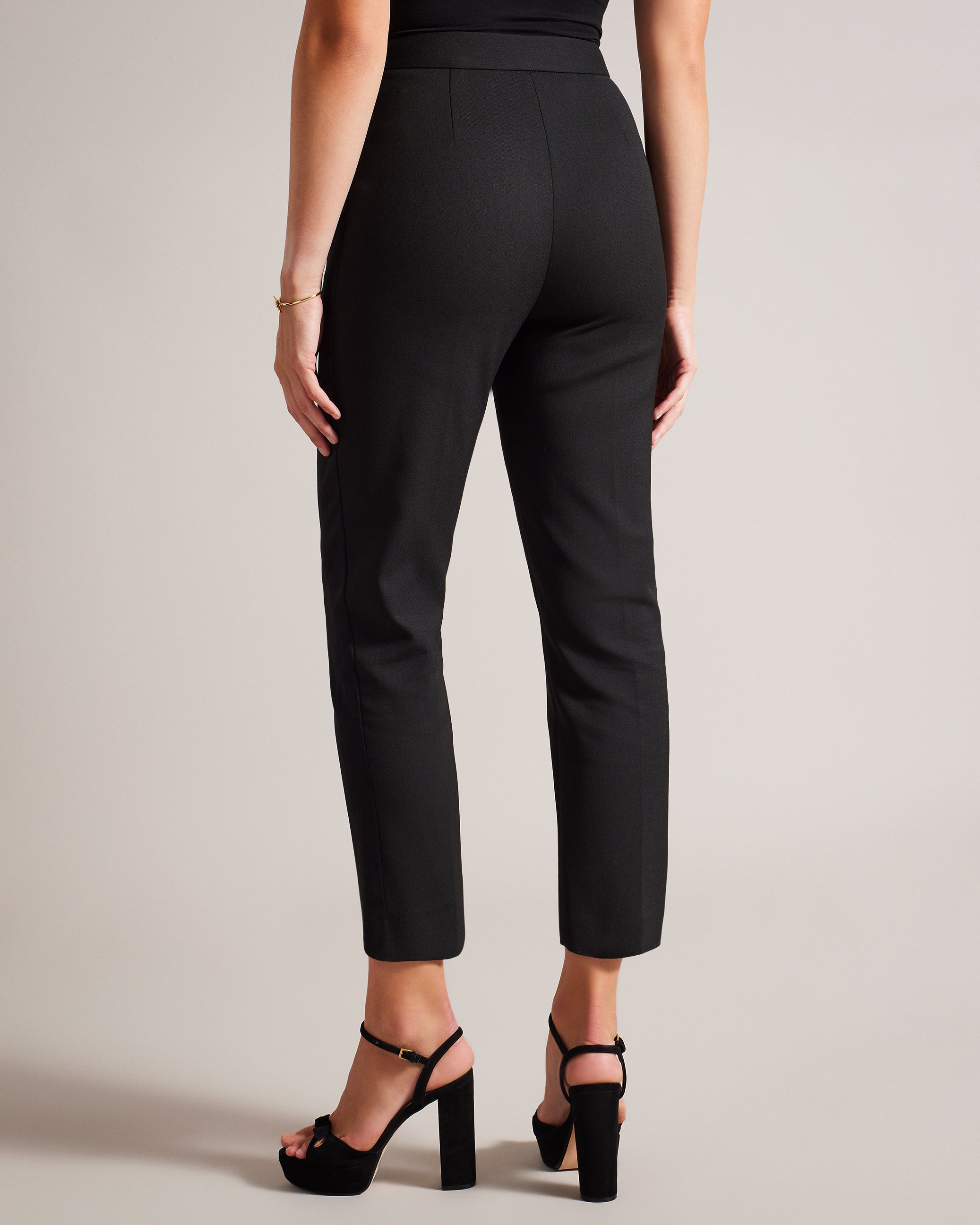 Buy Ariaalt Tuxedo Trousers With Satin Inserts Black Ted Baker KSA