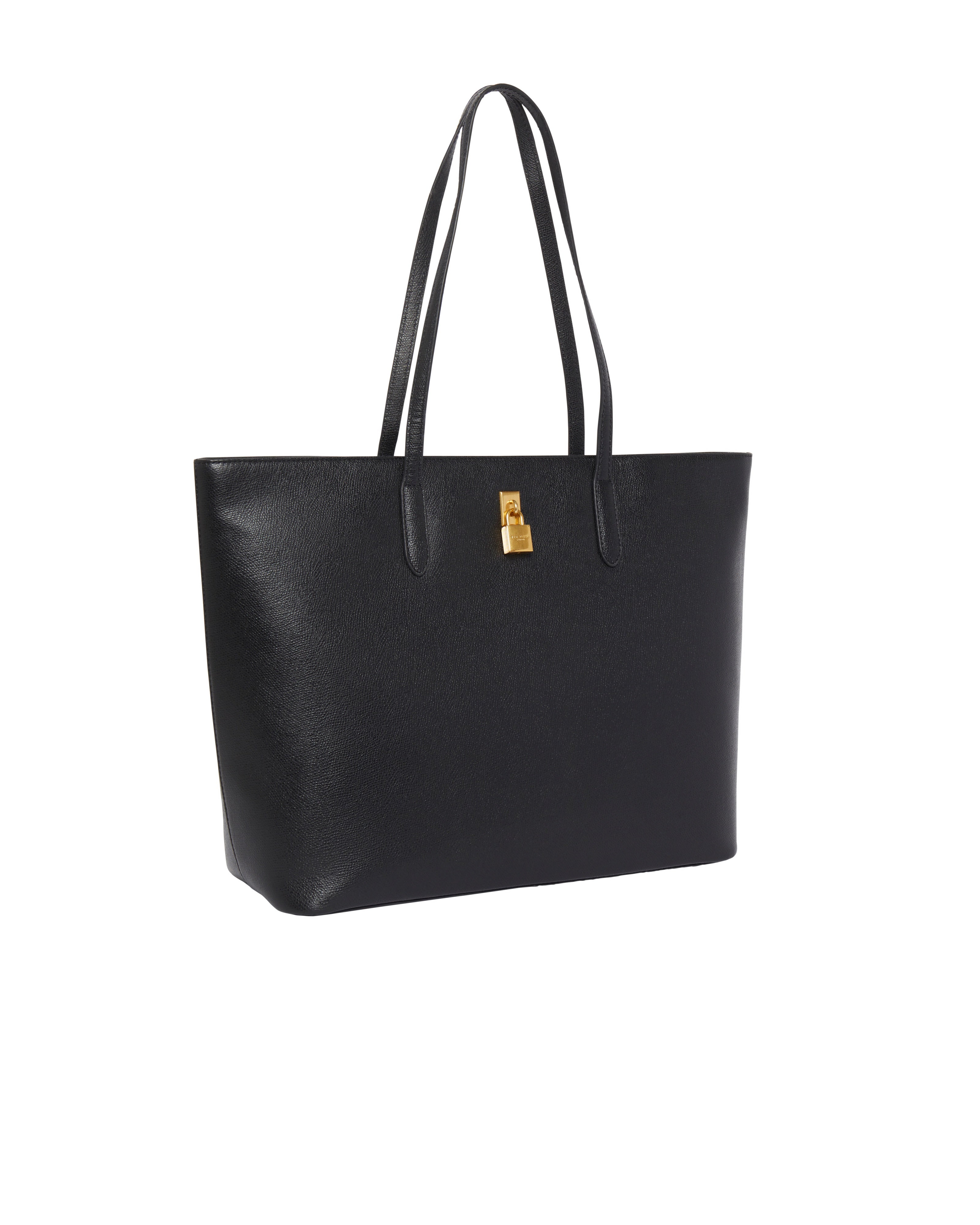 Londonn Padlock Tote Bag Jet-Black