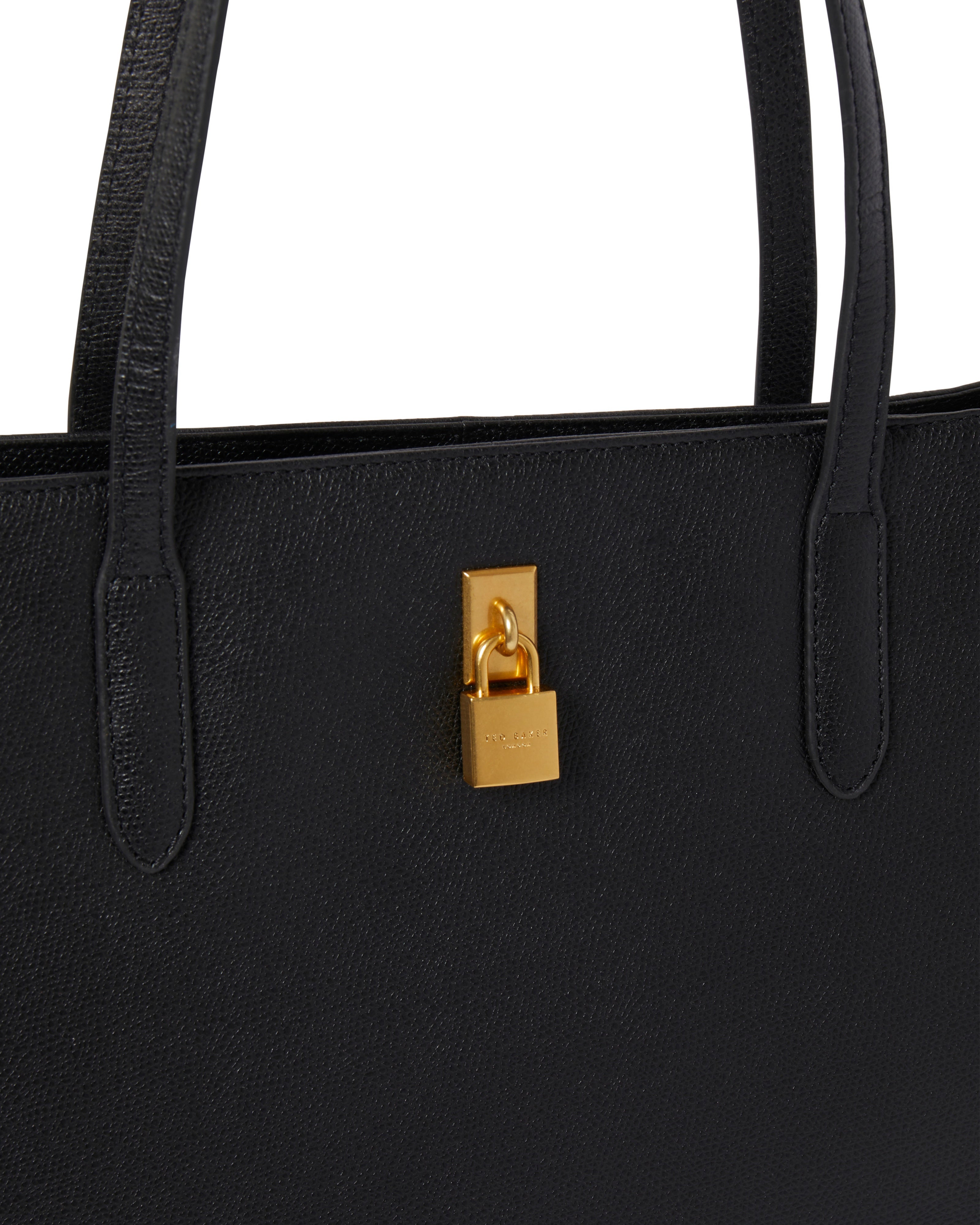 Londonn Padlock Tote Bag Jet-Black