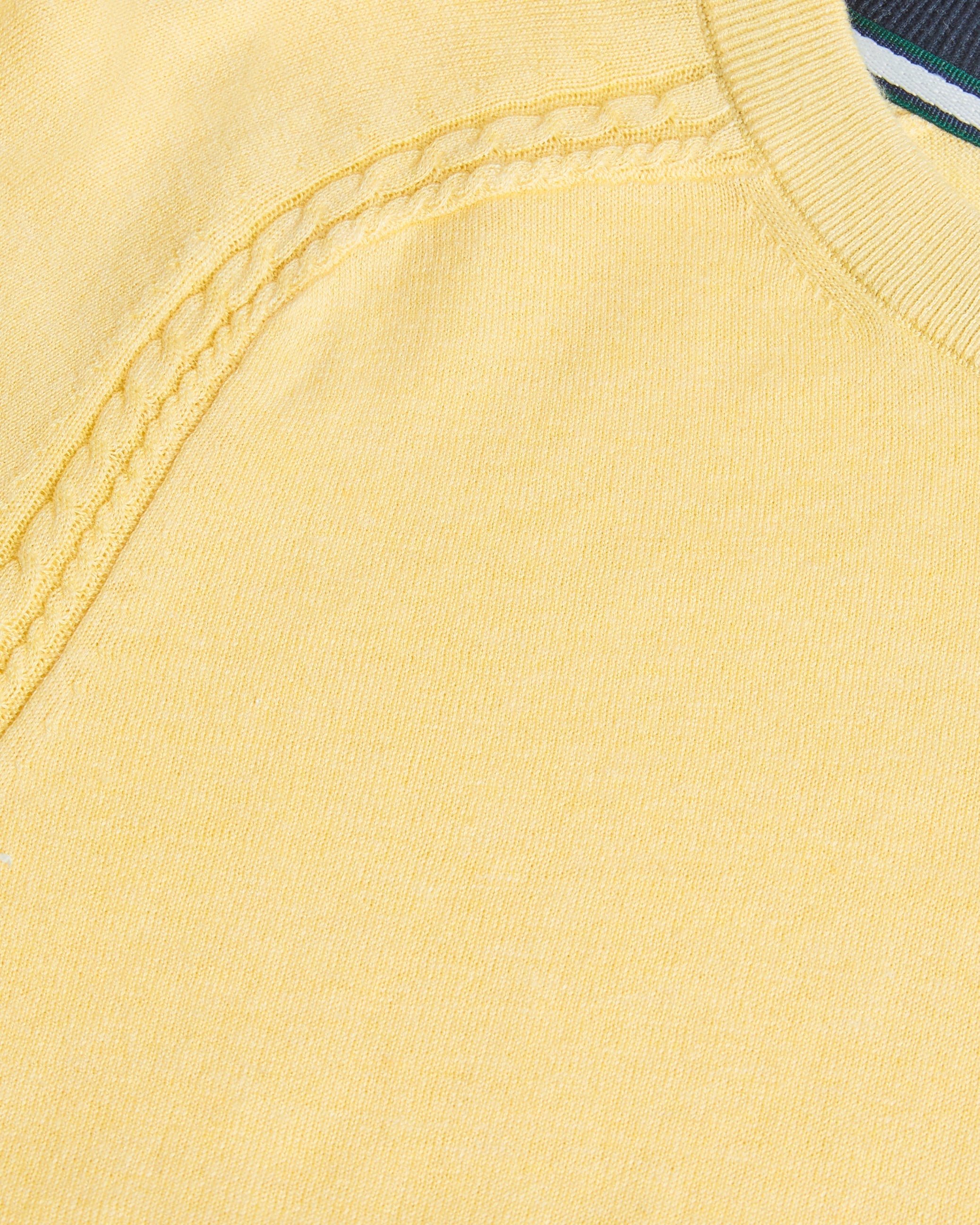 Tivol Silk Blend Crew Neck Jumper Lt-Yellow