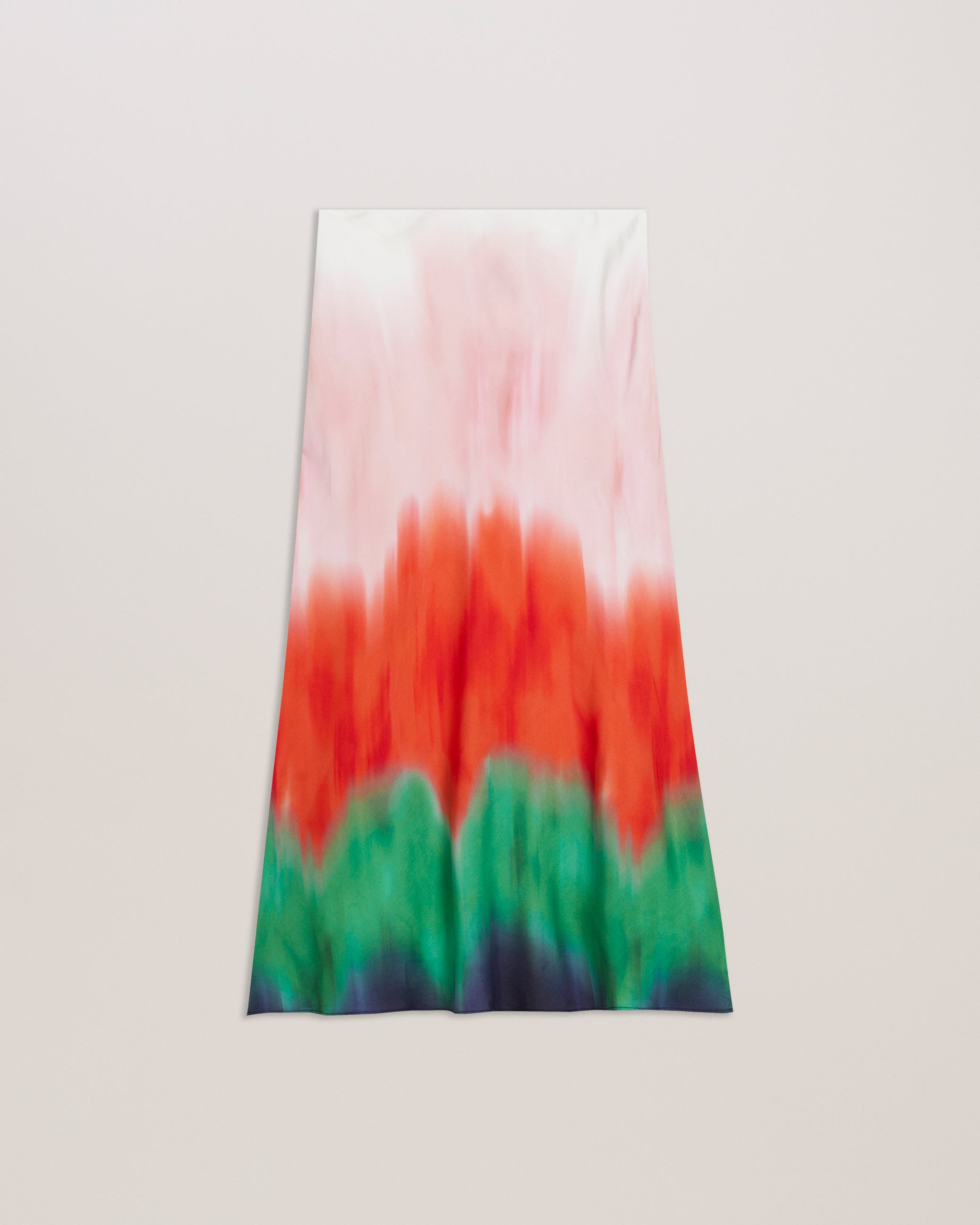 Atsuii Ombre Midi Skirt Multicol