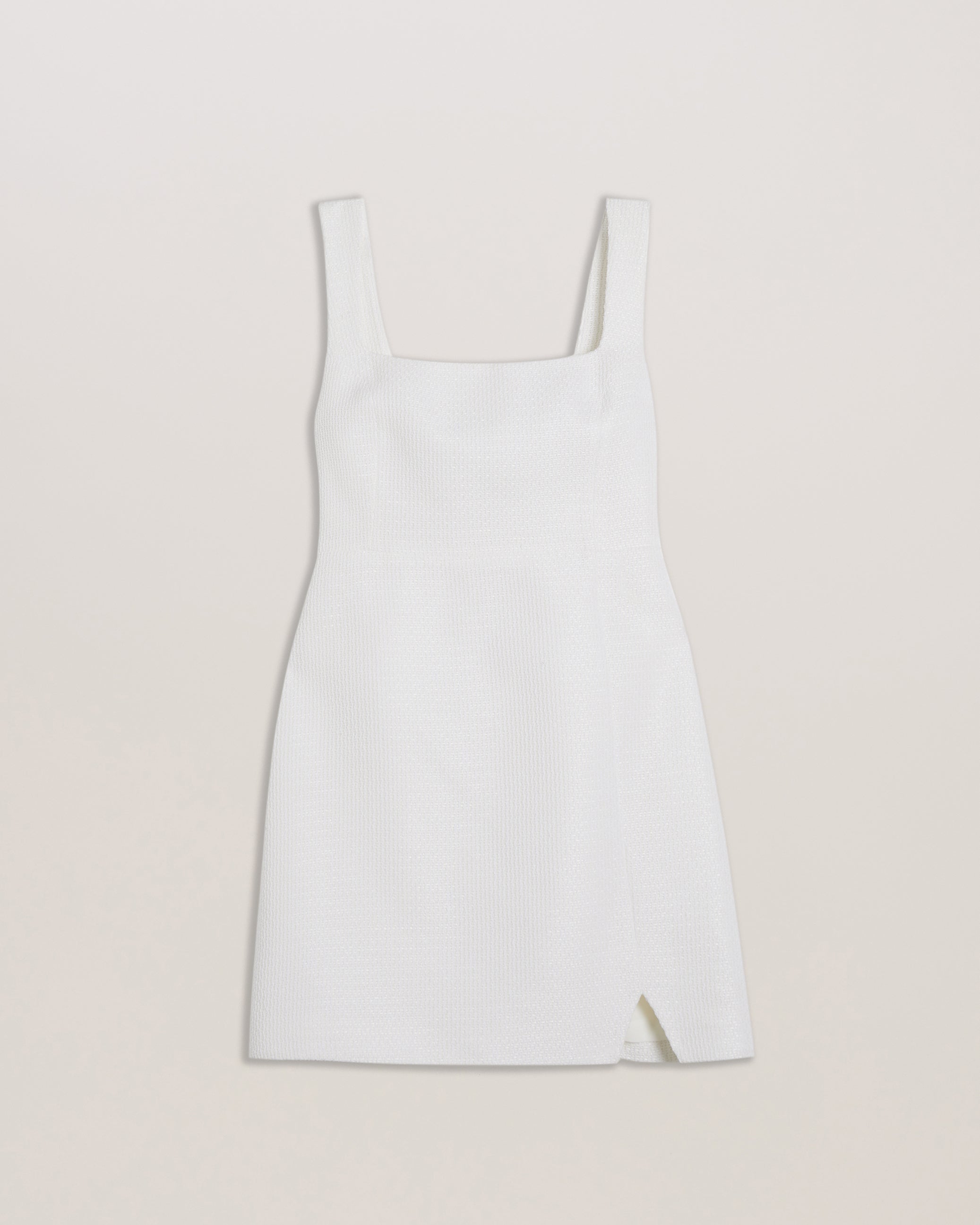 Shiroir Mini Tailored Dress White