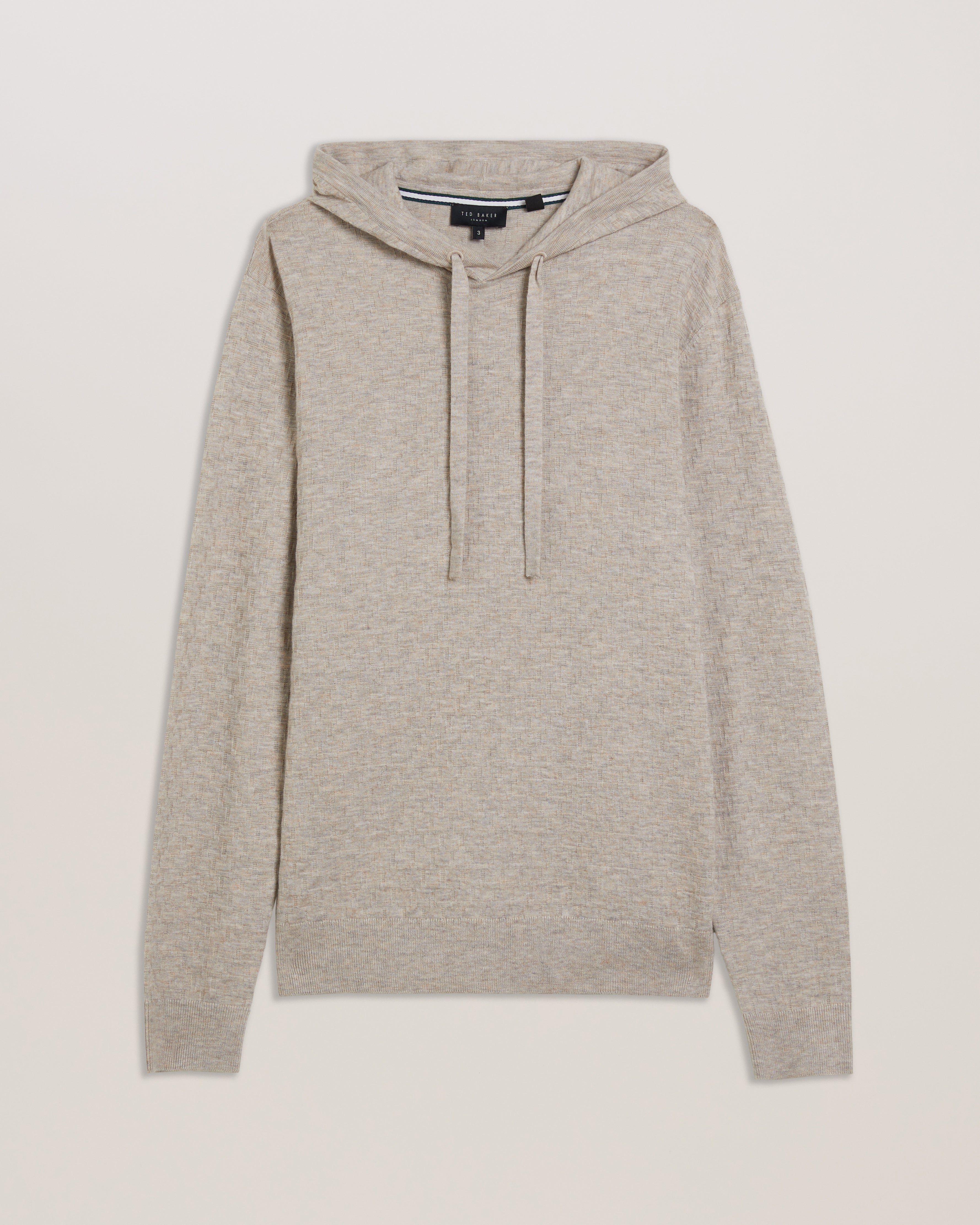 Loular Regular T Stitch Hoodie Taupe