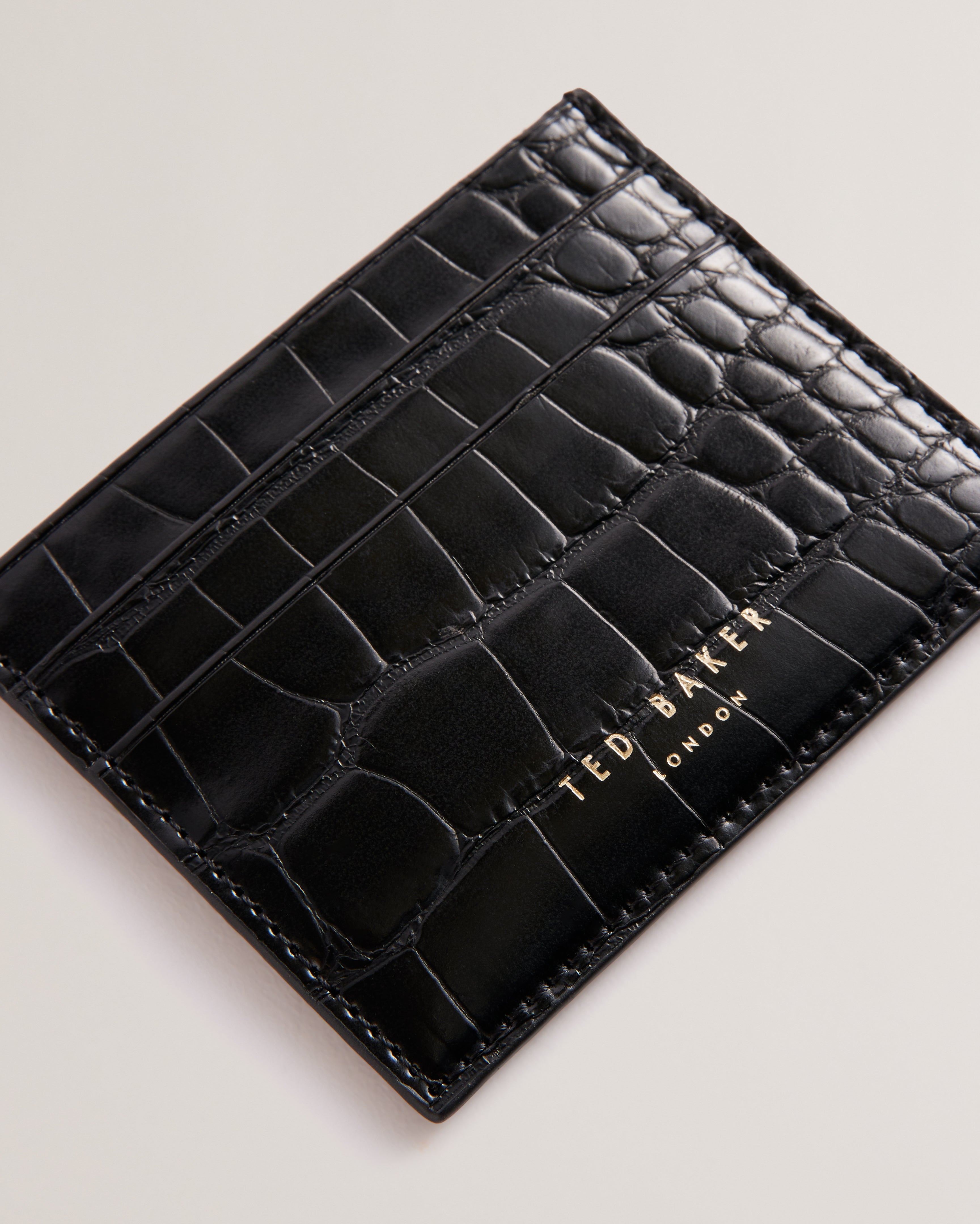 Peryyy Croc Effect A6 Notebook Black