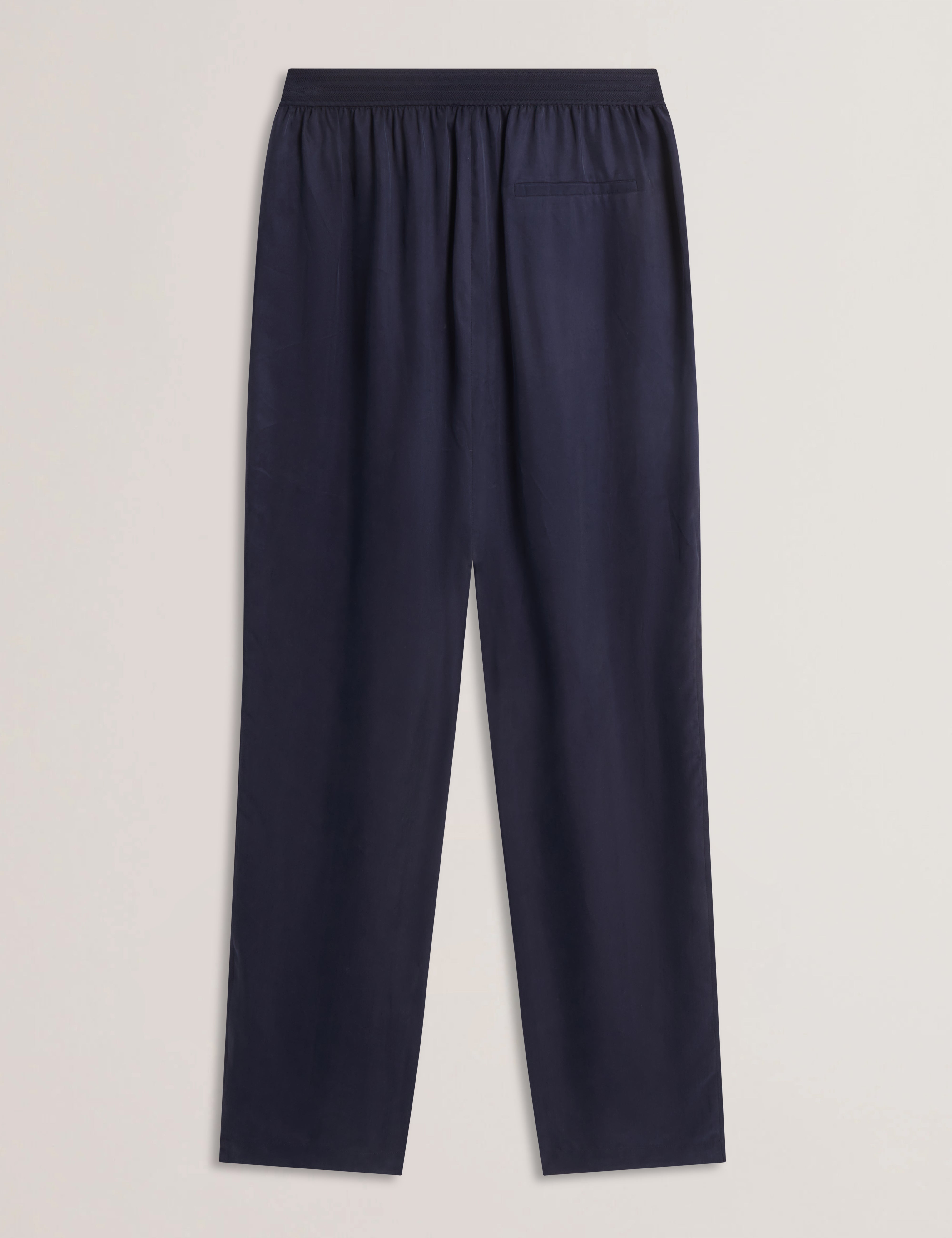 Plumon Cupro Tapered Trouser Navy