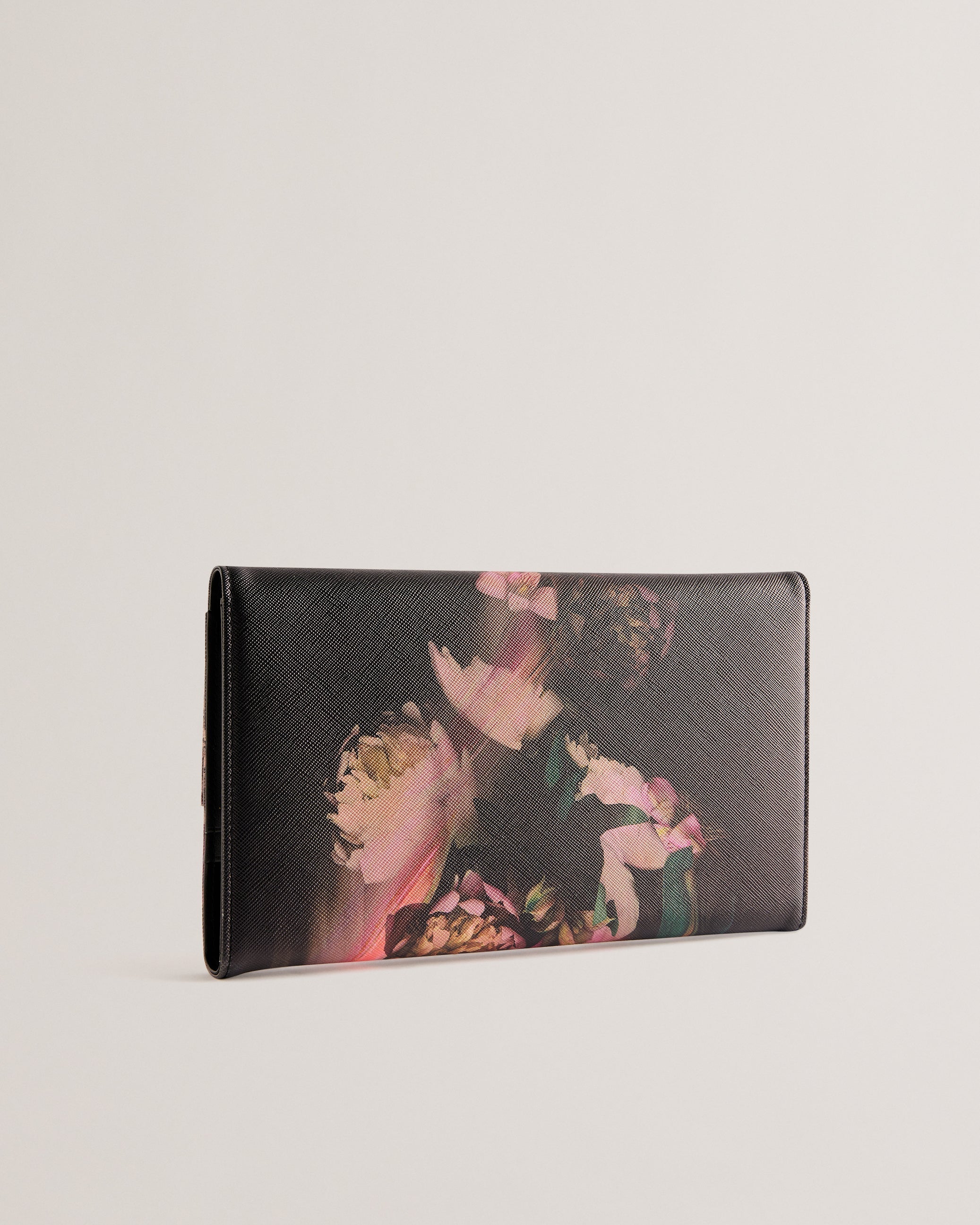 Gaillsi Printed Travel Wallet Black