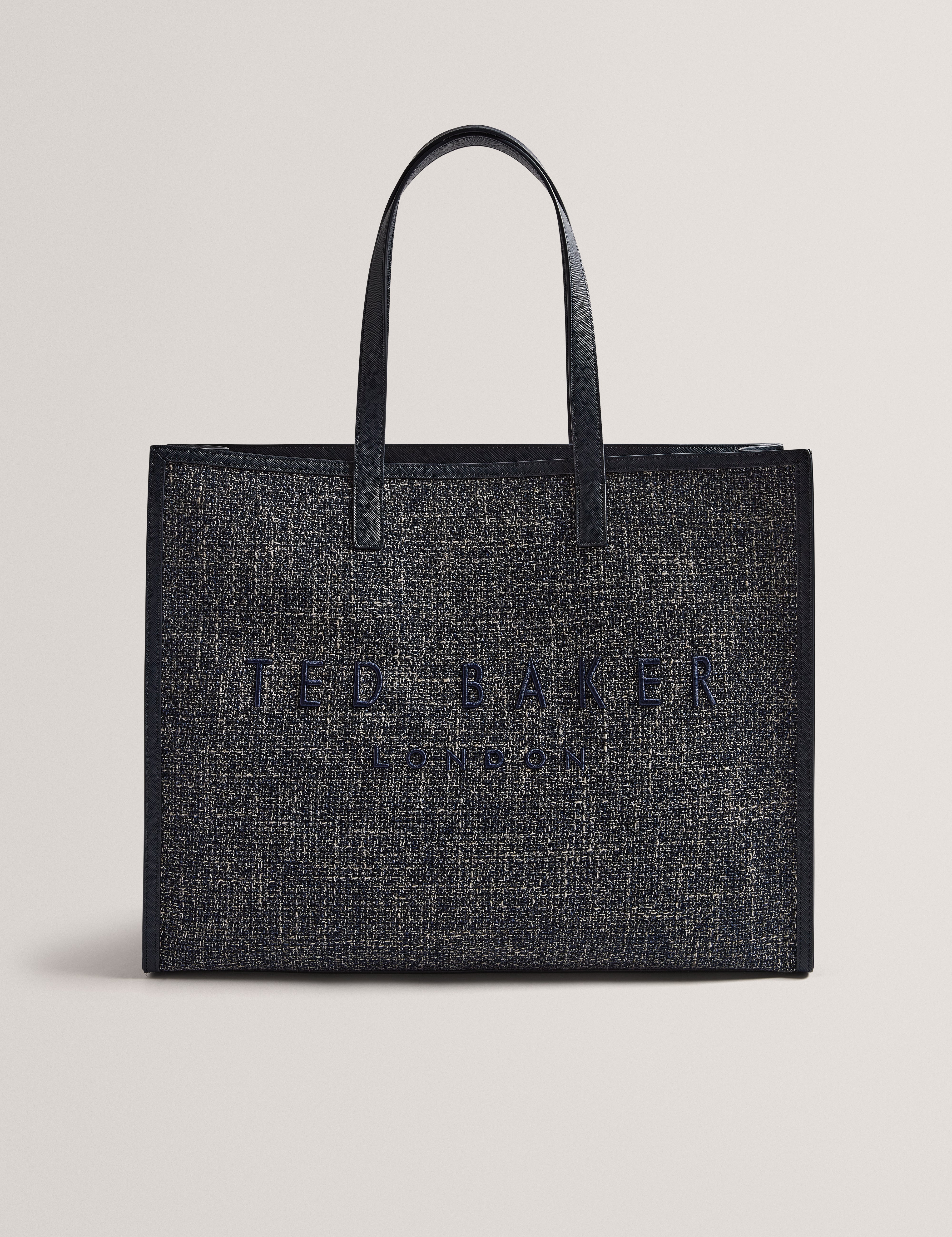 Tweekon Tweed Extra Large Icon Bag Navy