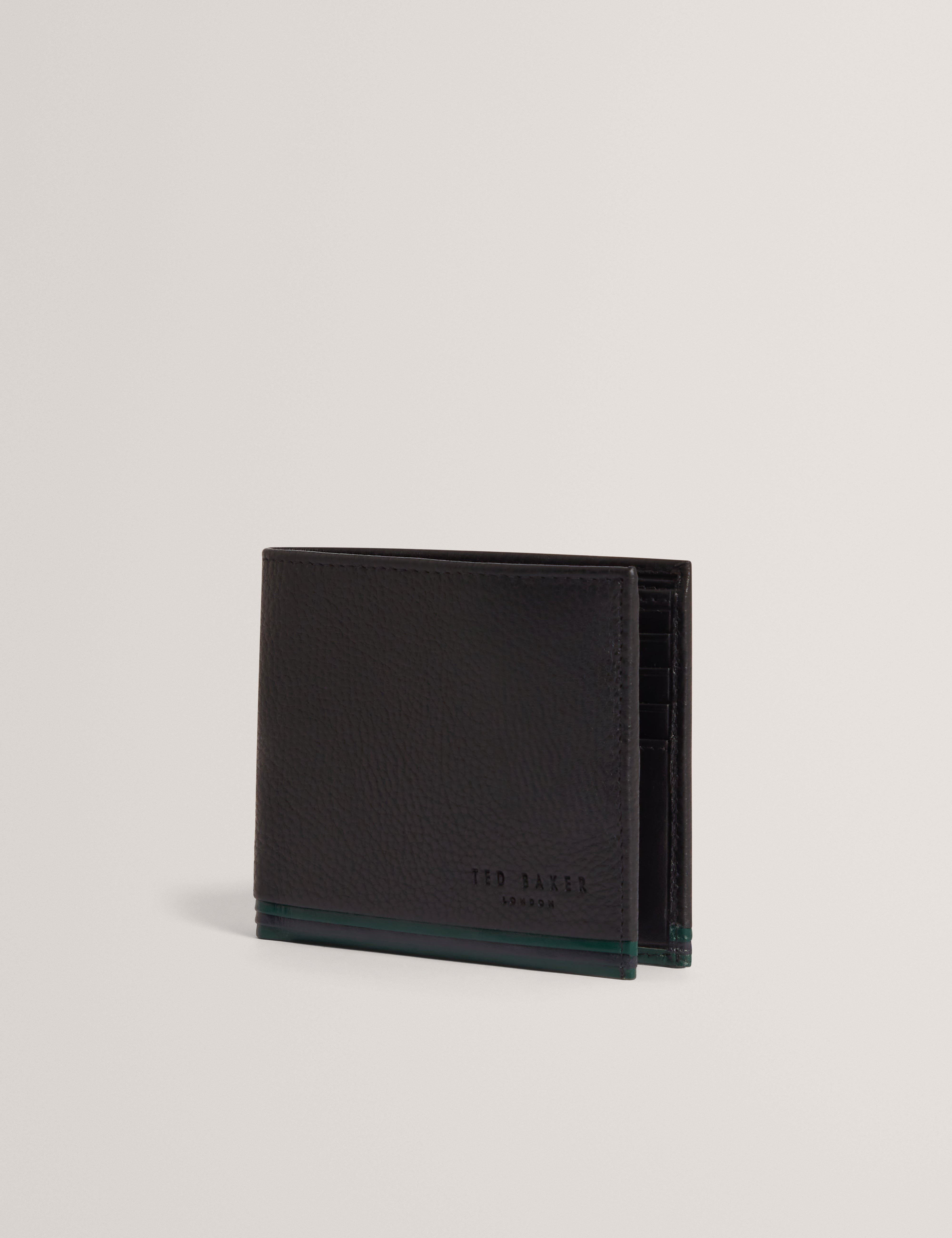 جرانتس محفظة جلدية باللون الأسود