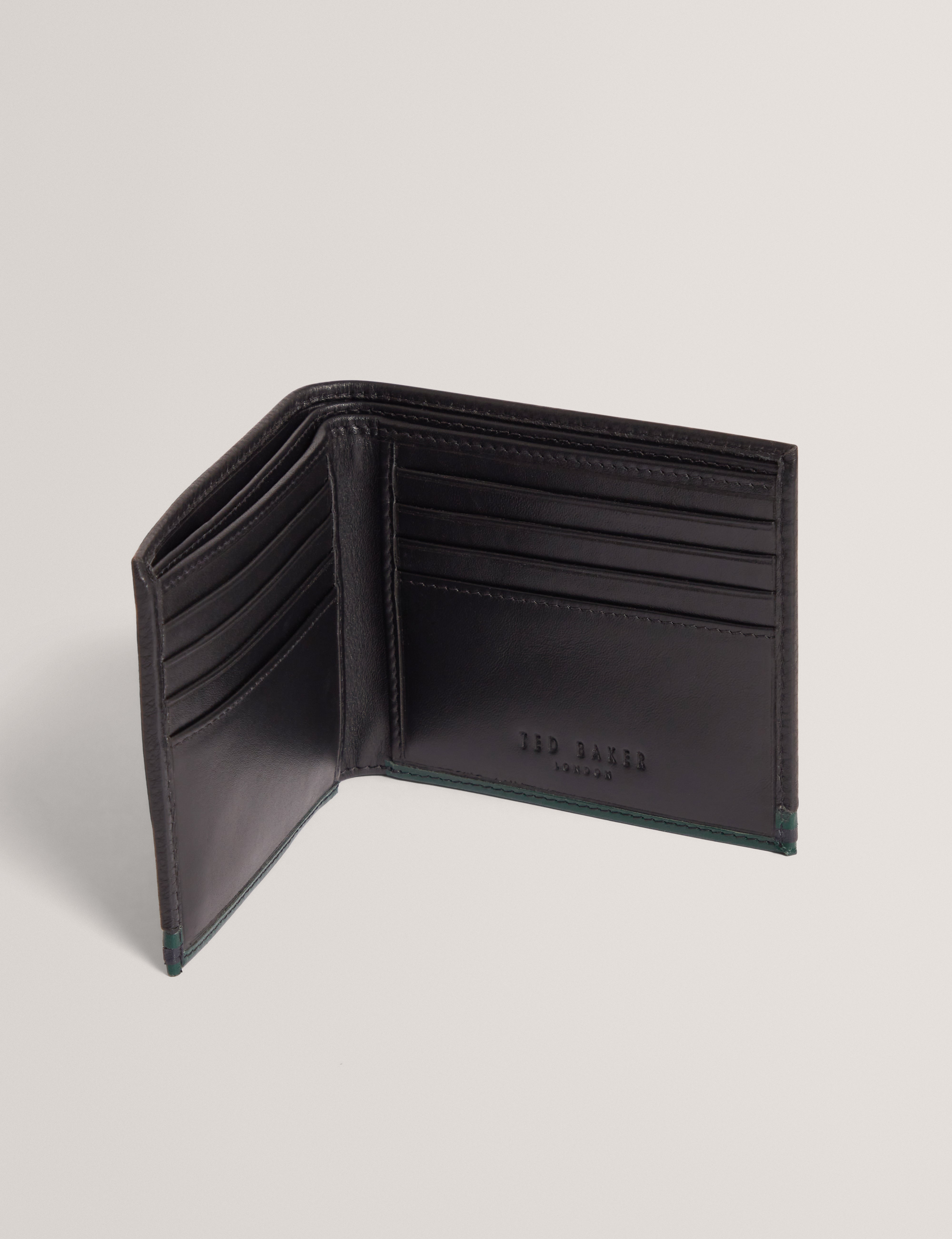 جرانتس محفظة جلدية باللون الأسود