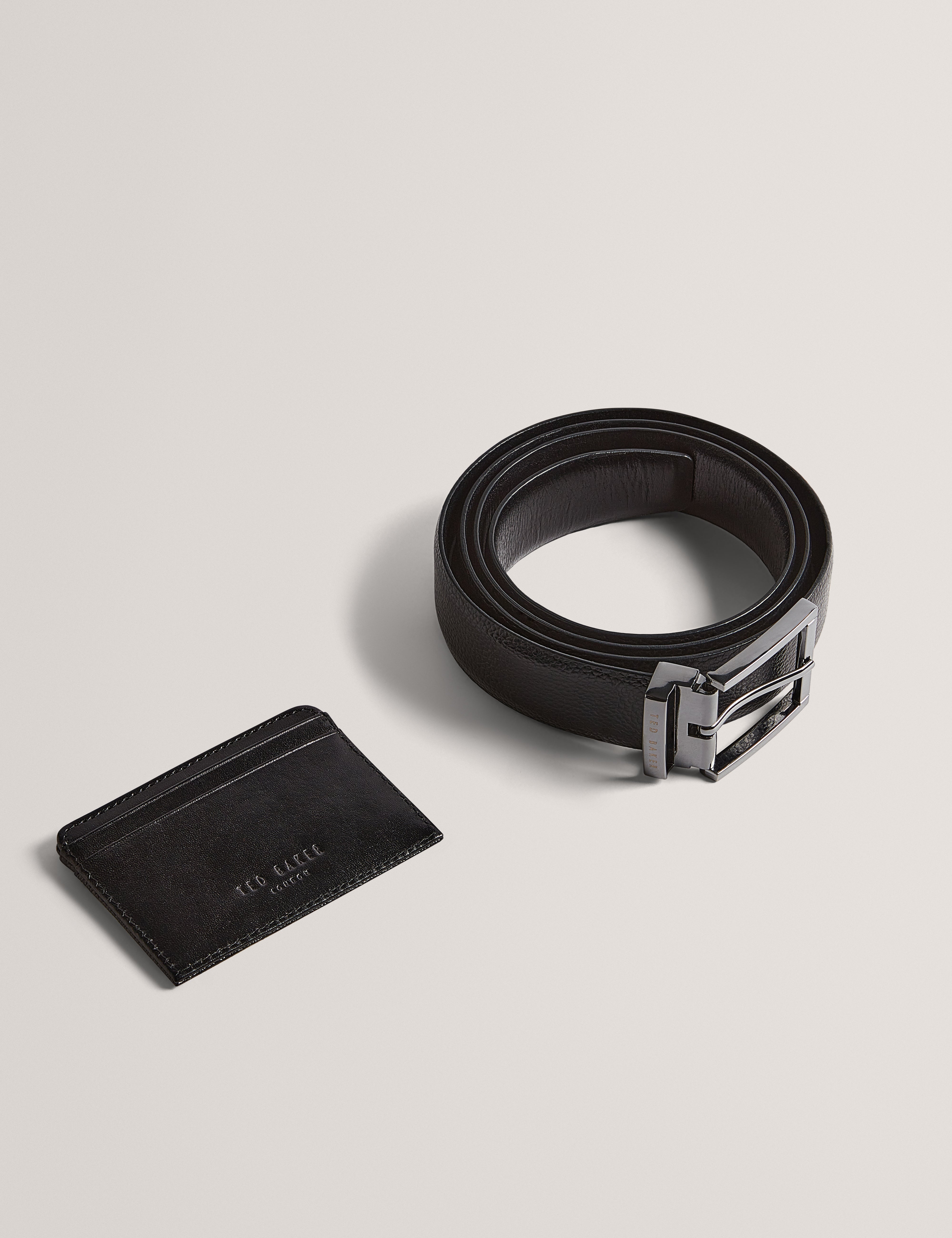 Tedds Adjustable Belt And Cardholder Set Black