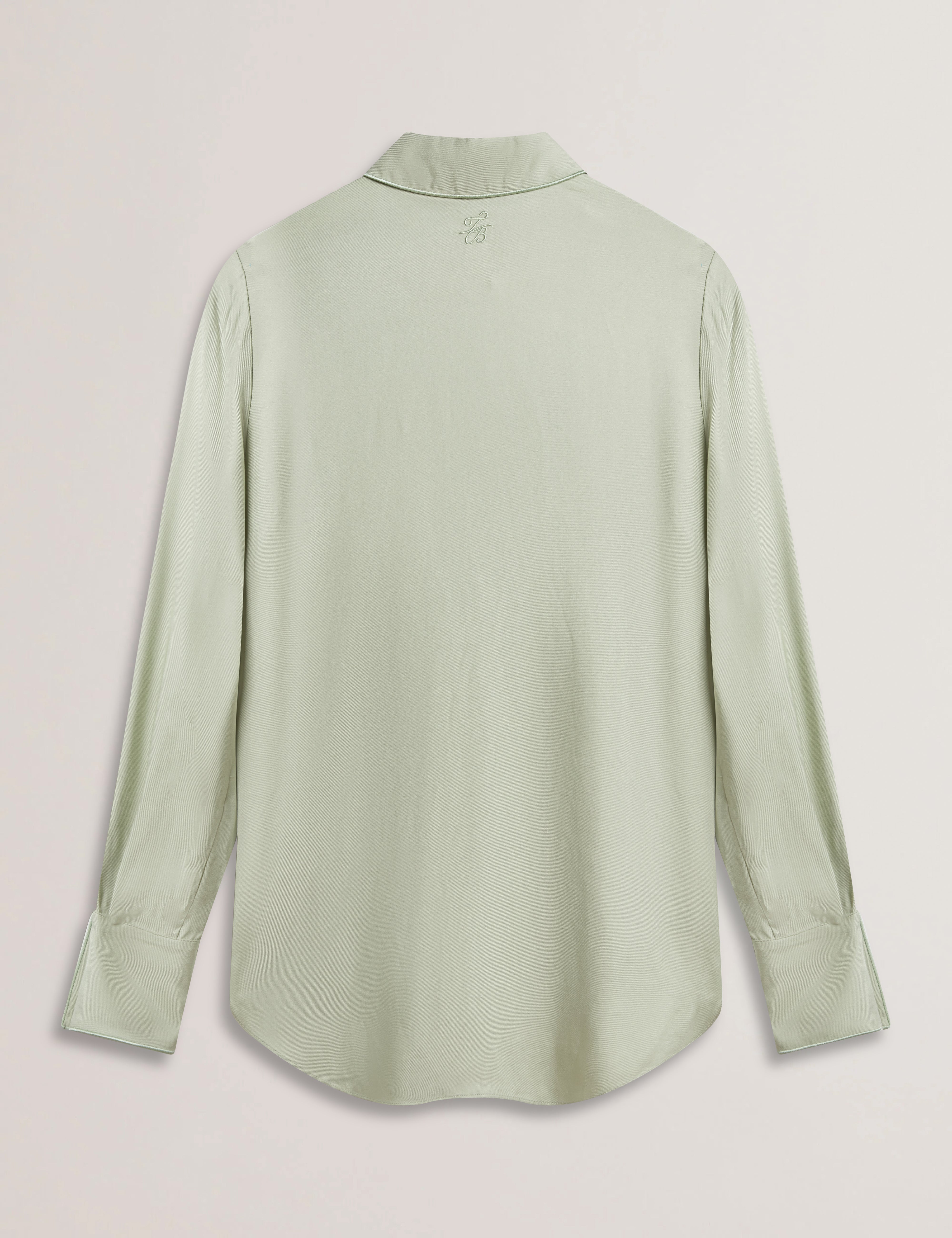 Kaytt Longline Twill Shirt Lt-Green