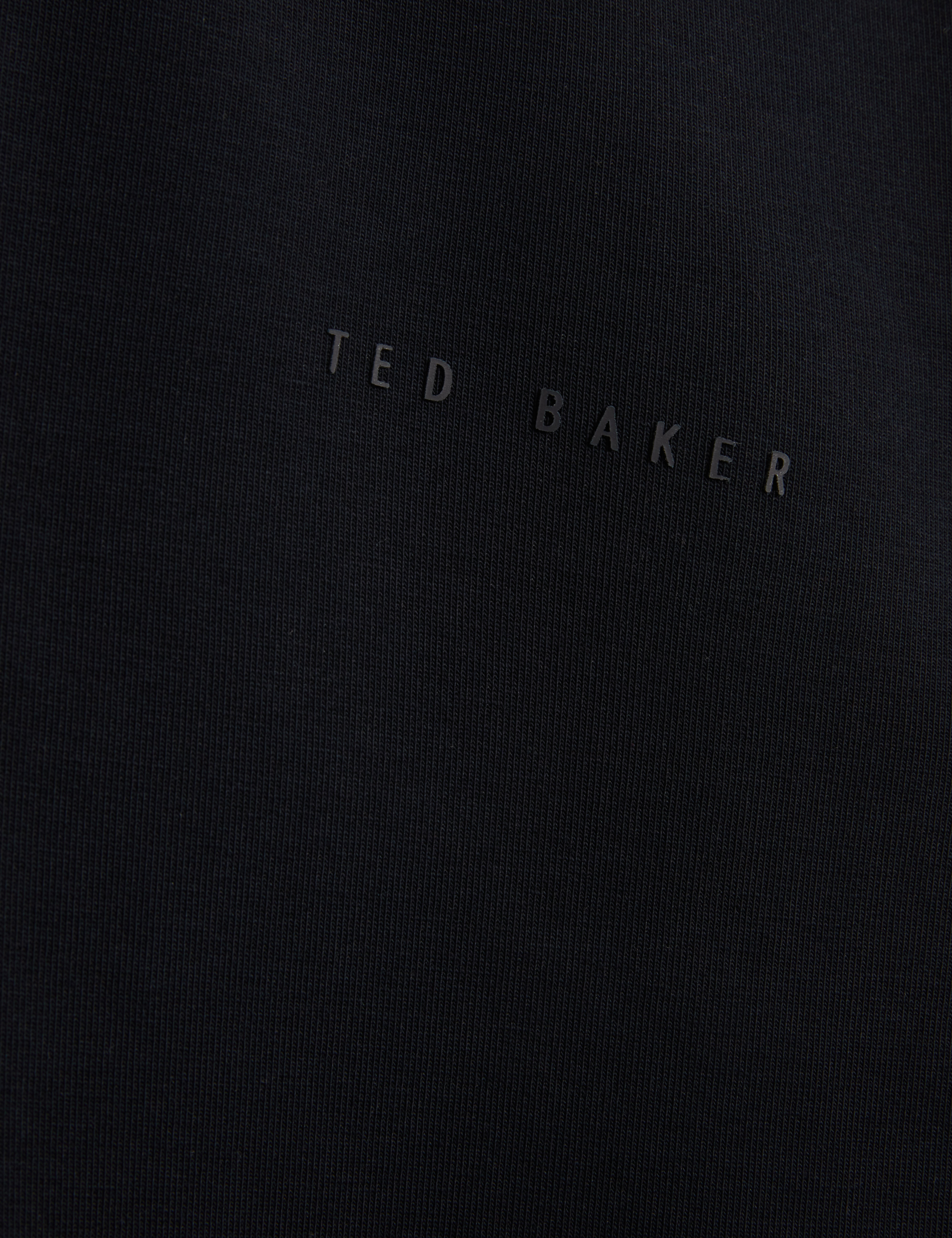 Crabtre Branded Honeycomb Trim Half Zip Navy