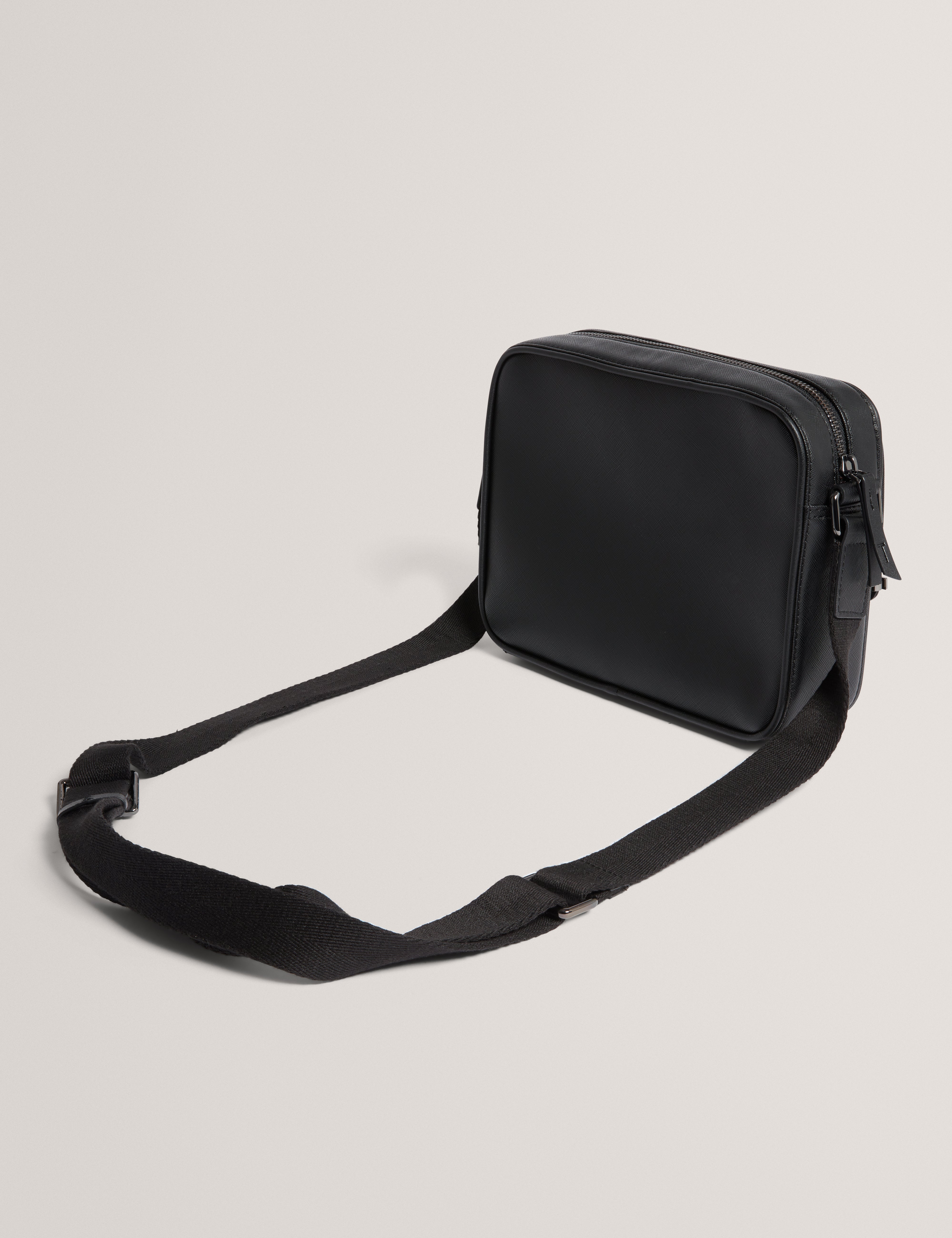 سامبسون حقيبة سوداء بحزام كتف قابل للتعديل