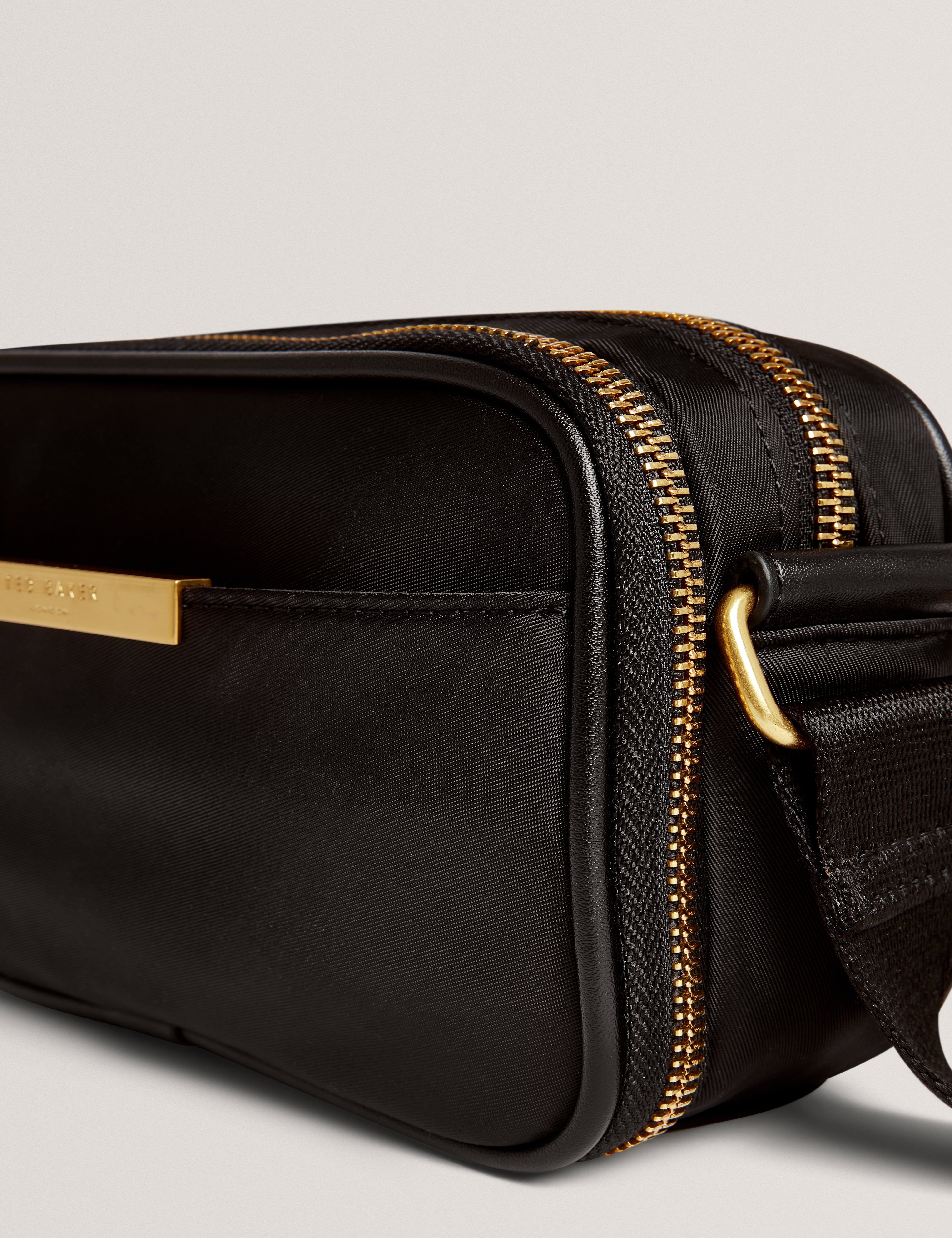 Nykila Nylon Small Crossbody Bag Black