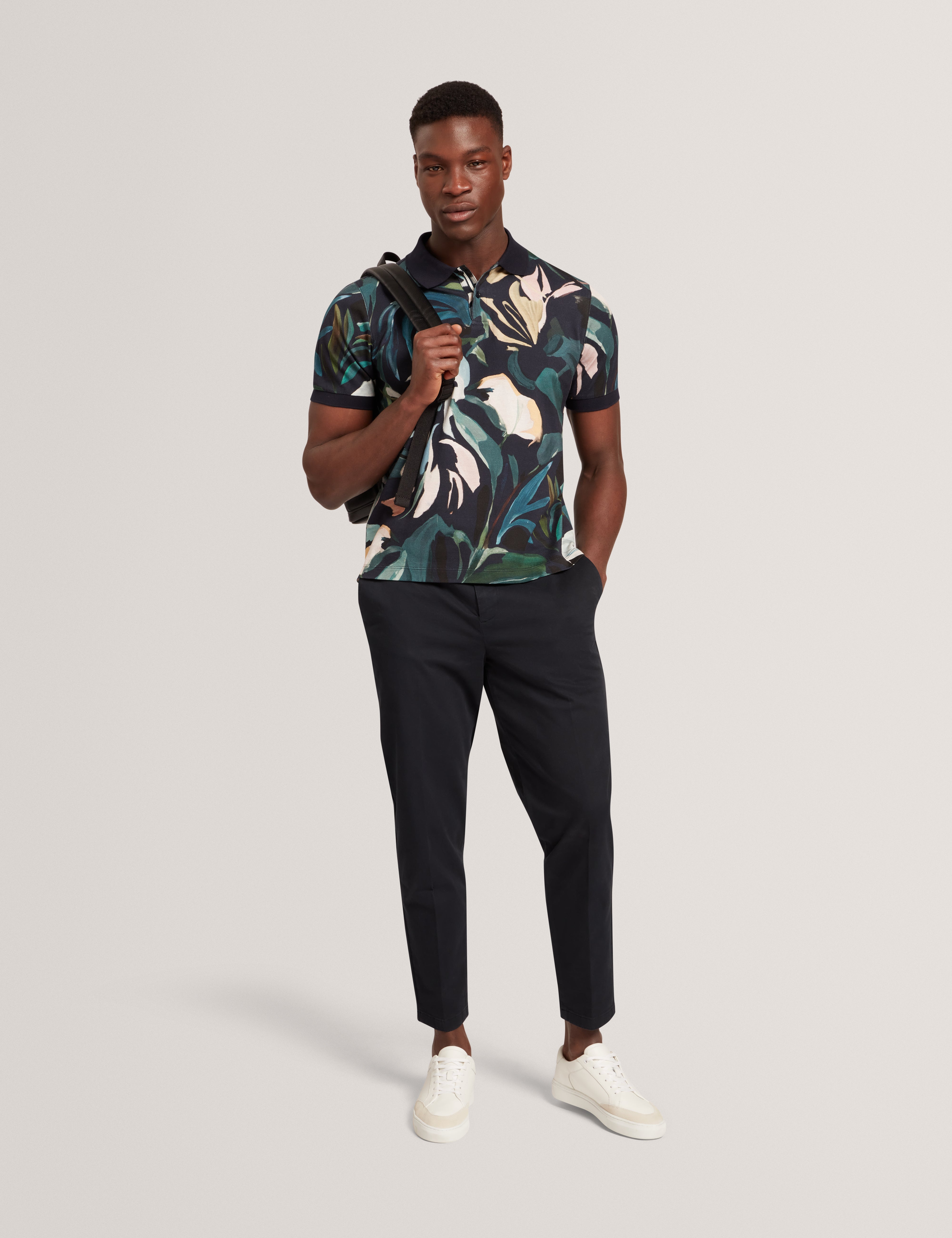 Armodo Tapered Smart Trouser Black