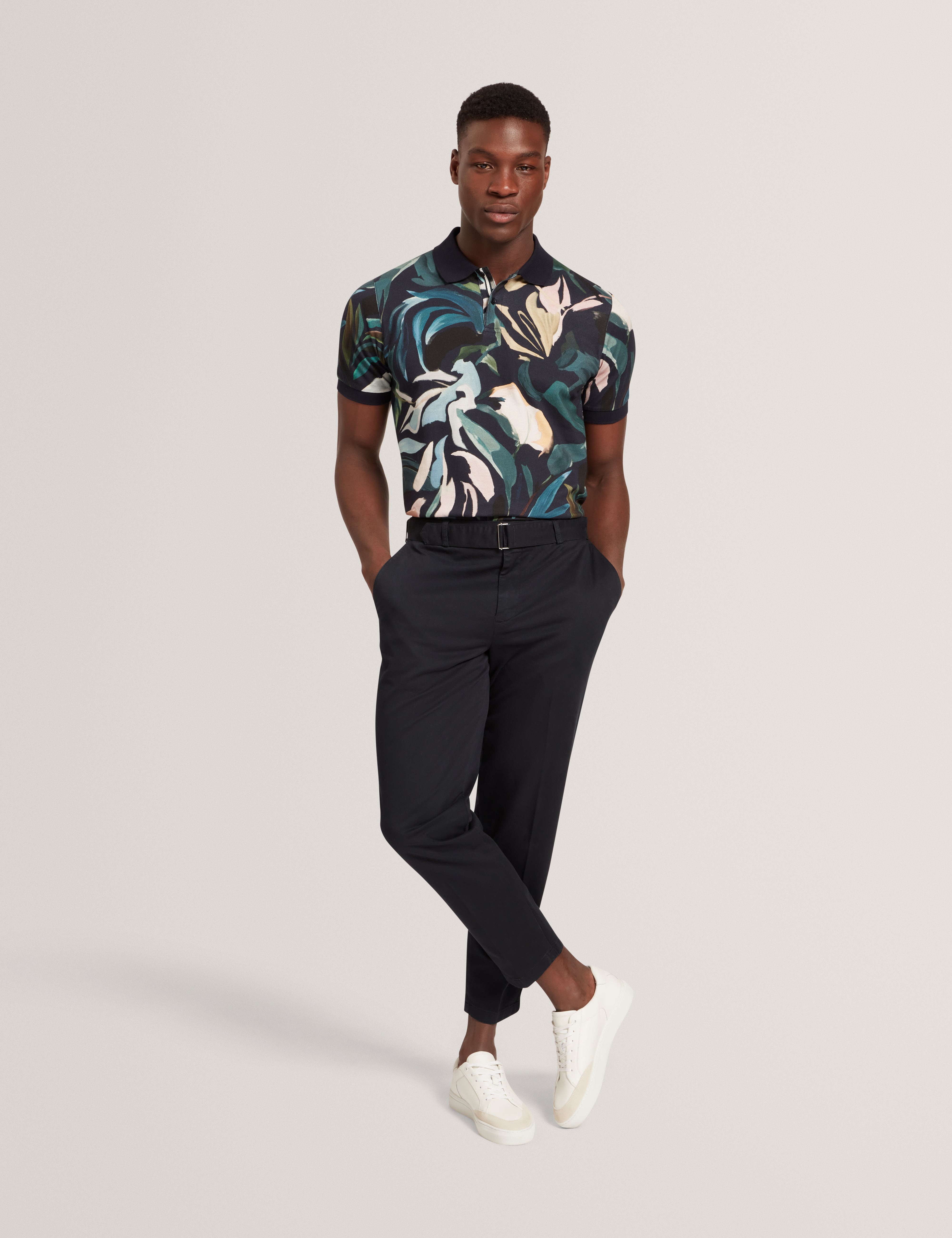 Armodo Tapered Smart Trouser Black