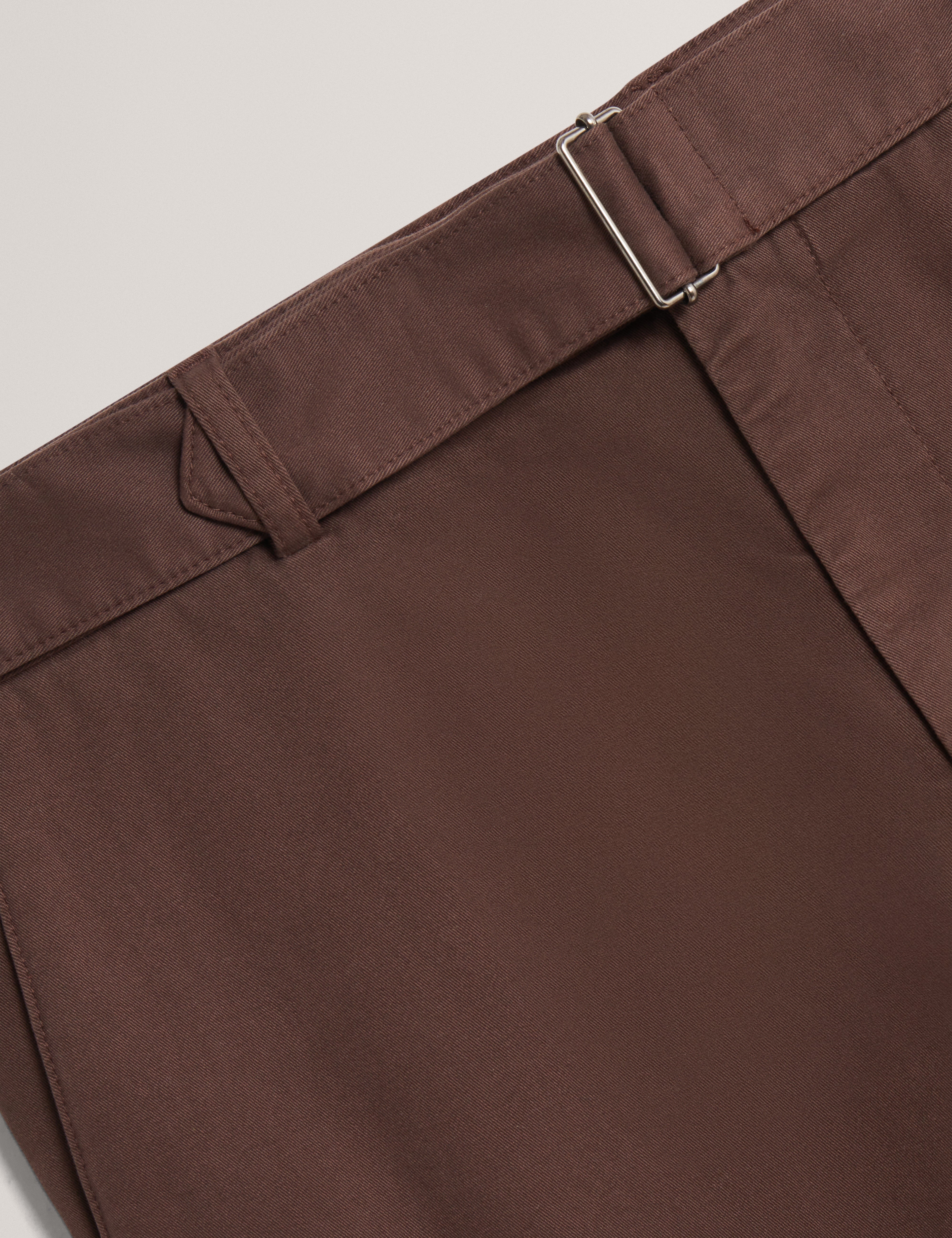 Armodo Tapered Smart Trouser Dk-Brown