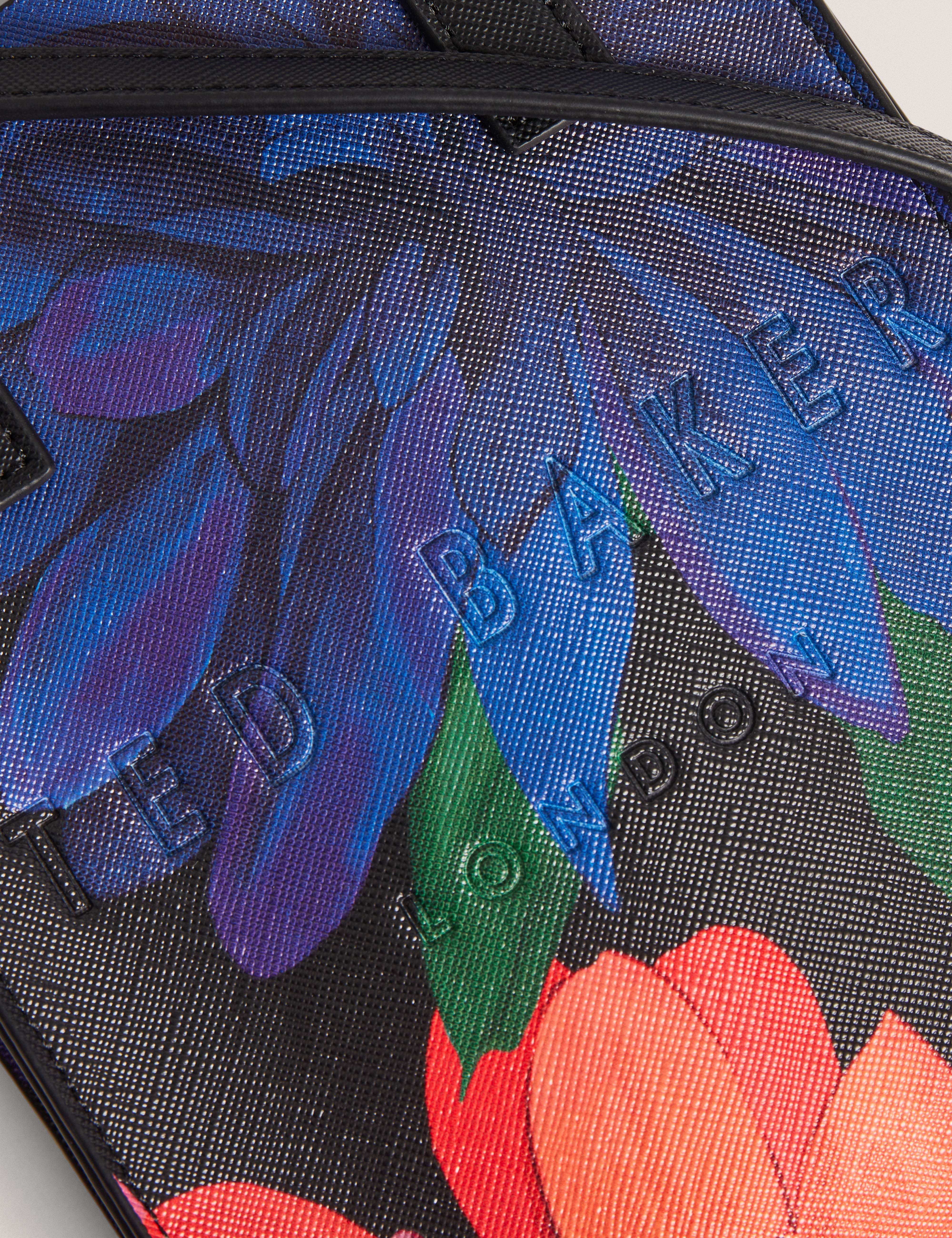 Amardas Printed Dahlia Mini Icon Bag Black