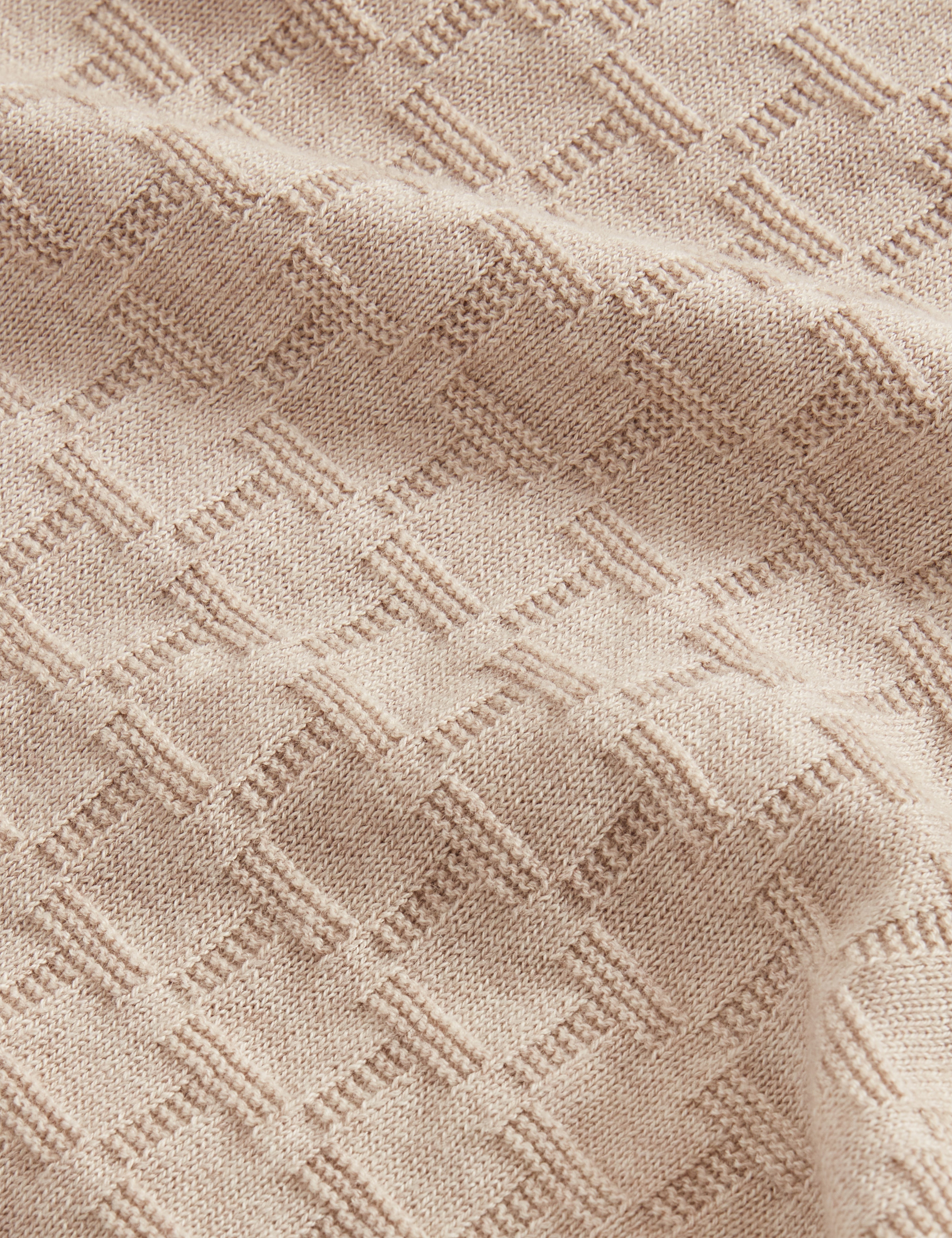 Sainsy T Stitch Crew Neck Natural