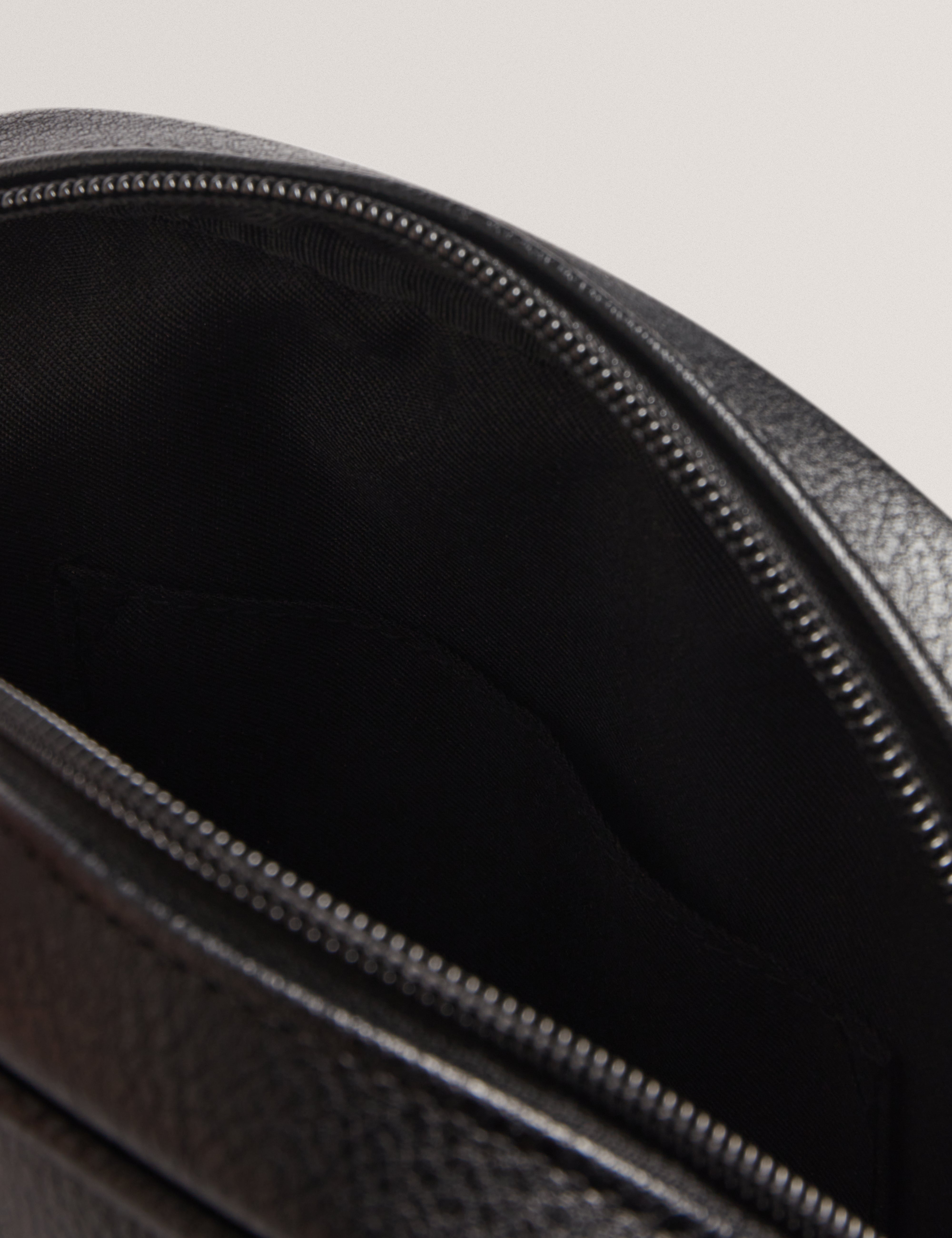 Keiigan Stripe Pu Flight Bag Black