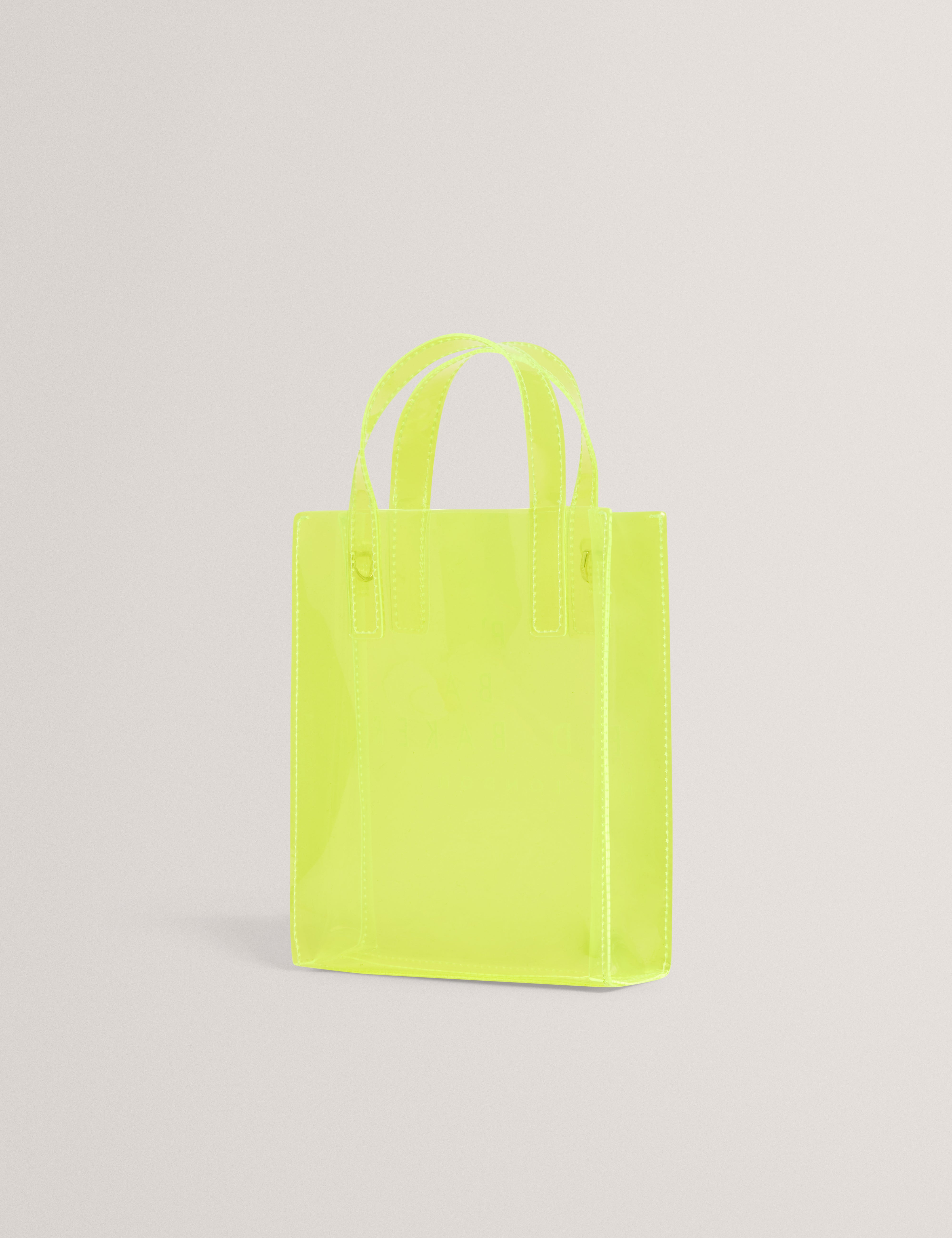 Sheacon Transparent Nano Icon Bag Brt-Yellow
