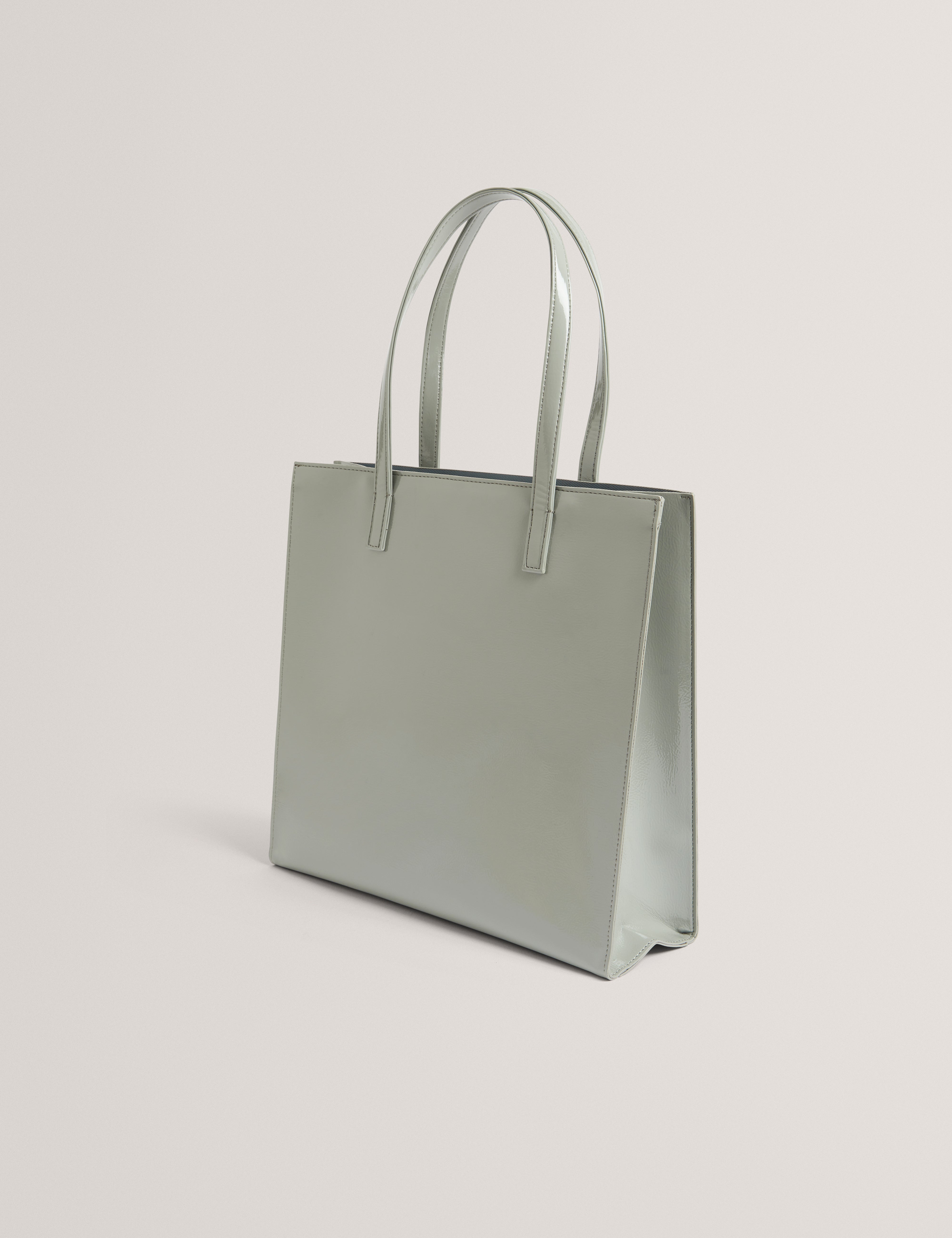 Crinkon Crinkle Large Icon Bag Grey
