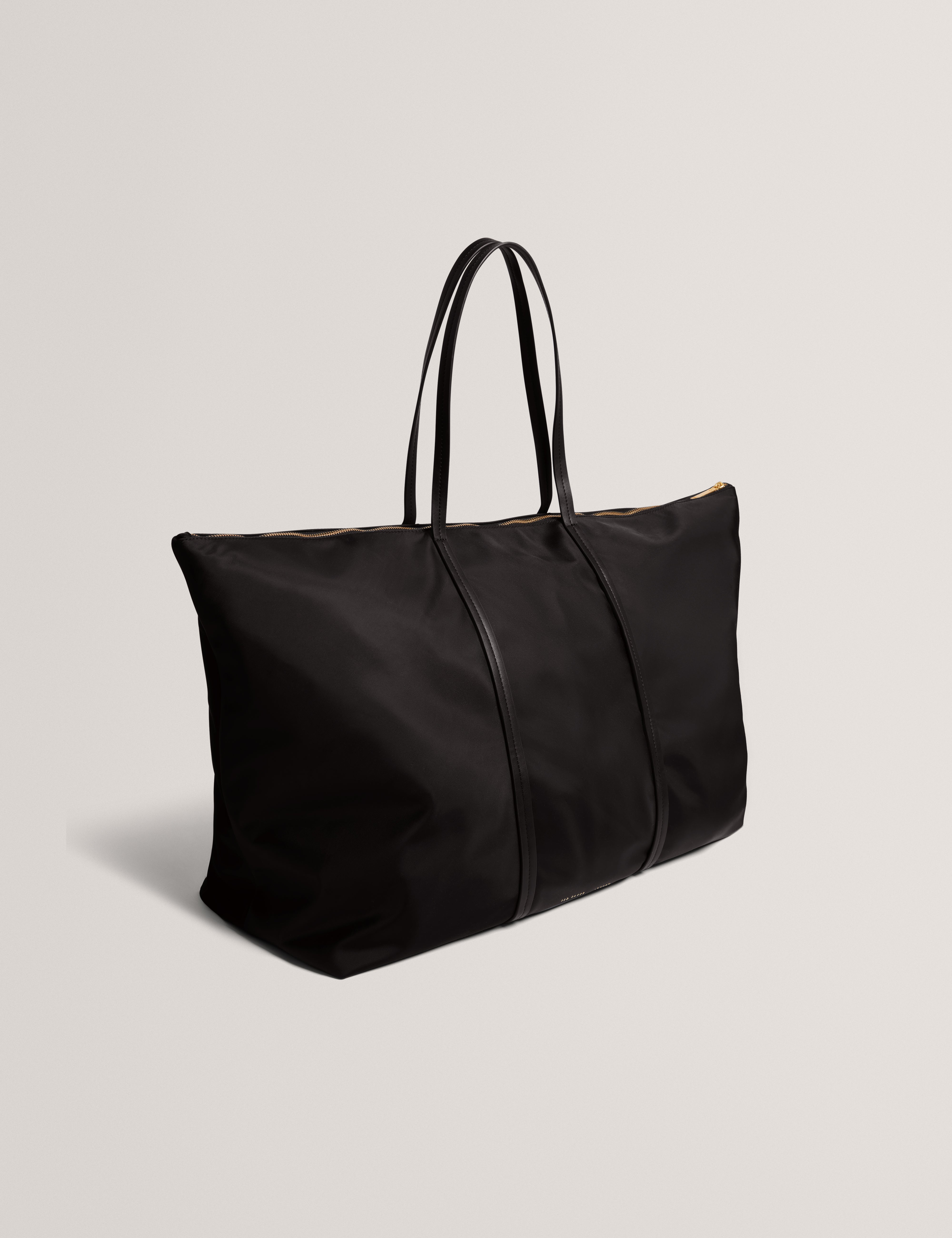 Nykyla Nylon Extra Large Tote Bag Black