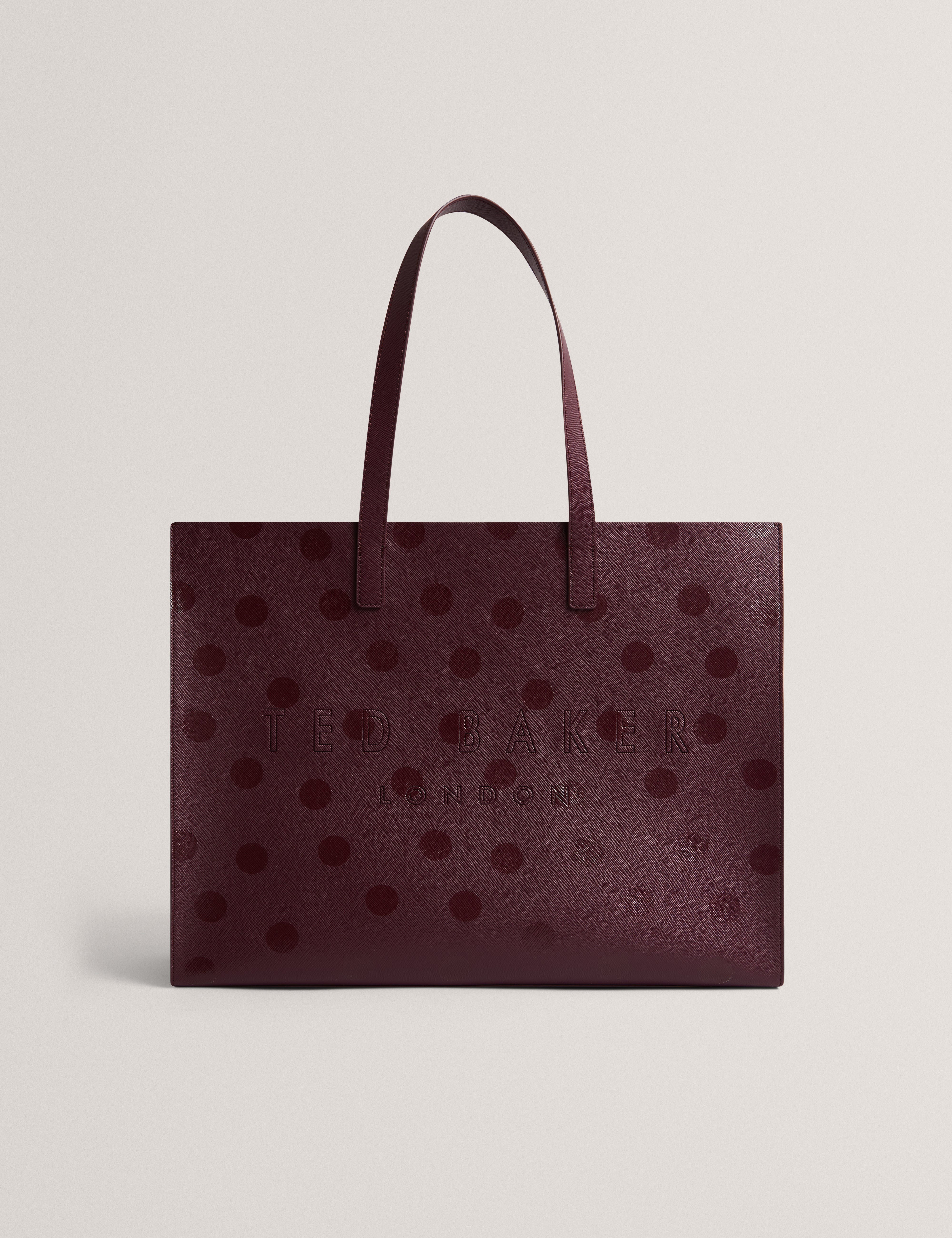 Dotee Polka Dot Extra Large Icon Bag Dp-Purple