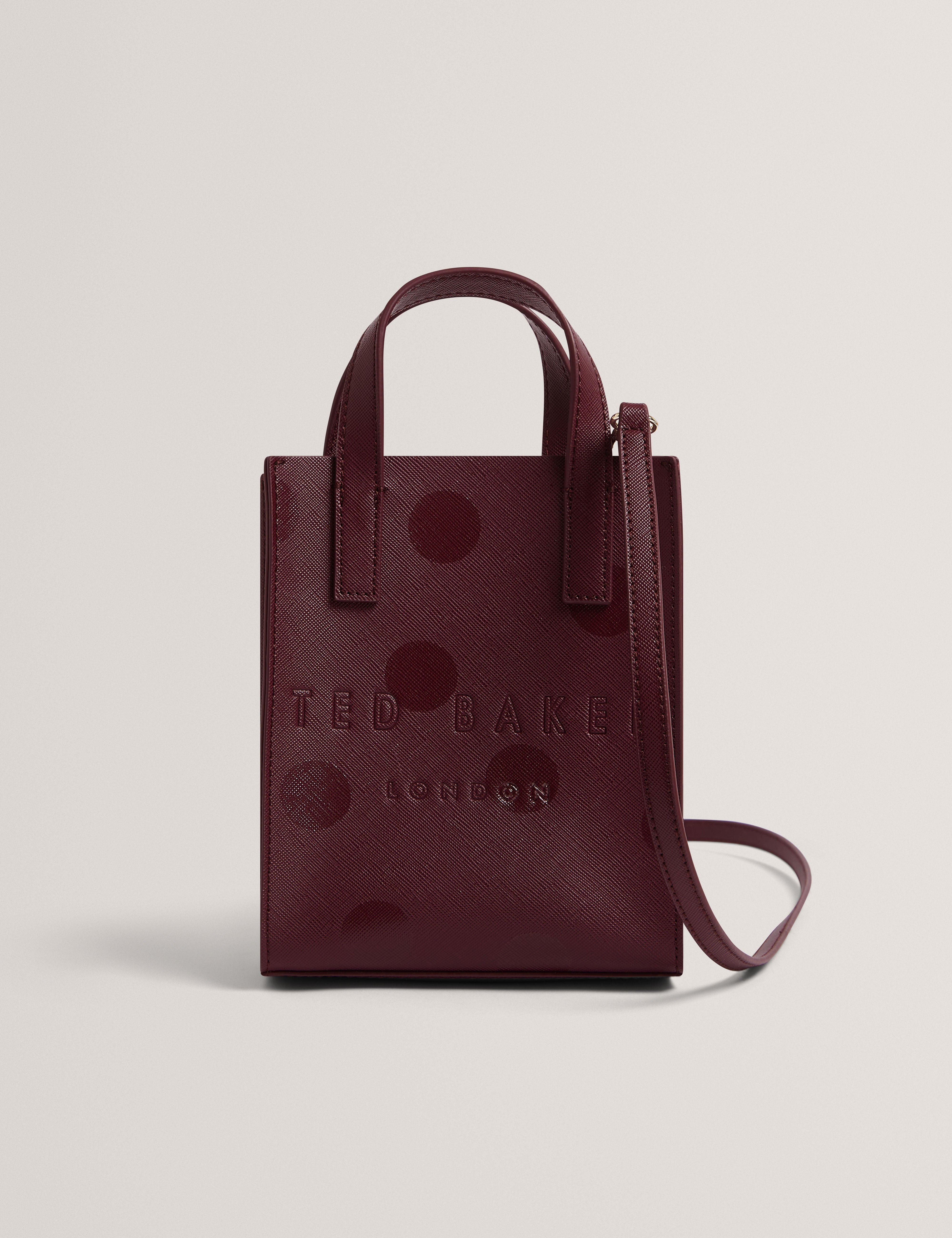 Dottana Polka Dot Mini Icon Bag Dp-Purple