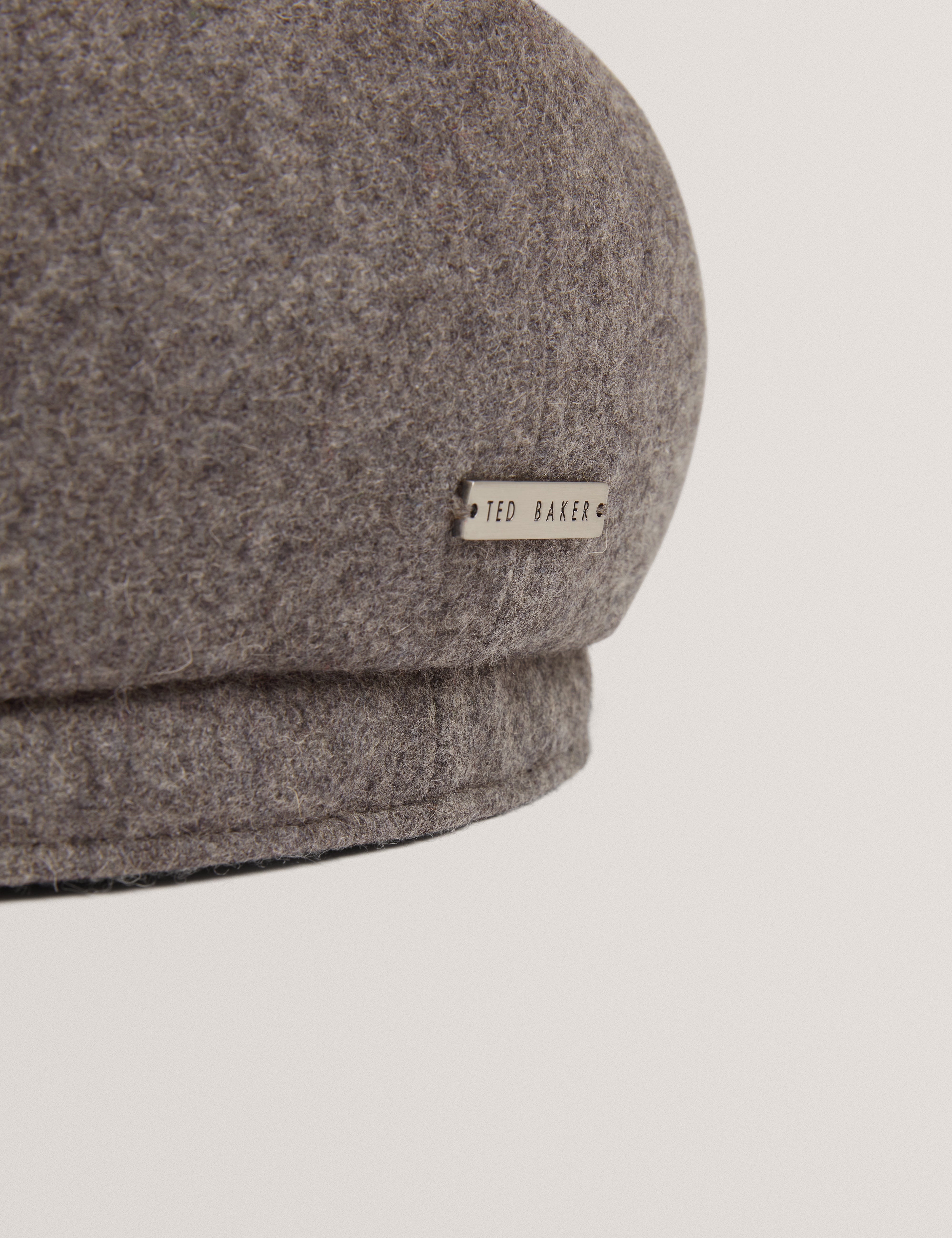 Simonns Baker Boy Hat Lt-Grey