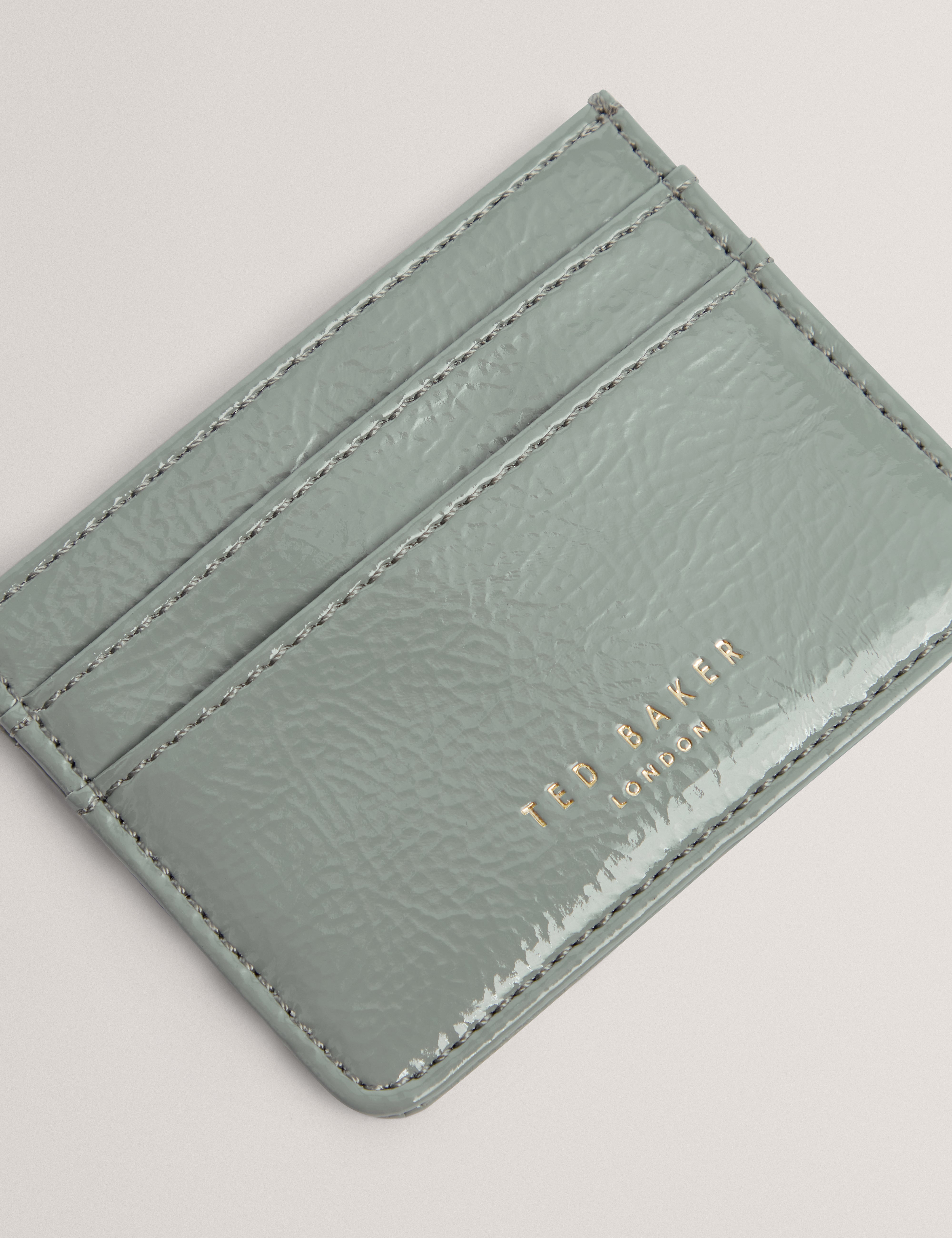Crinkli Crinkle Icon Card Holder Grey