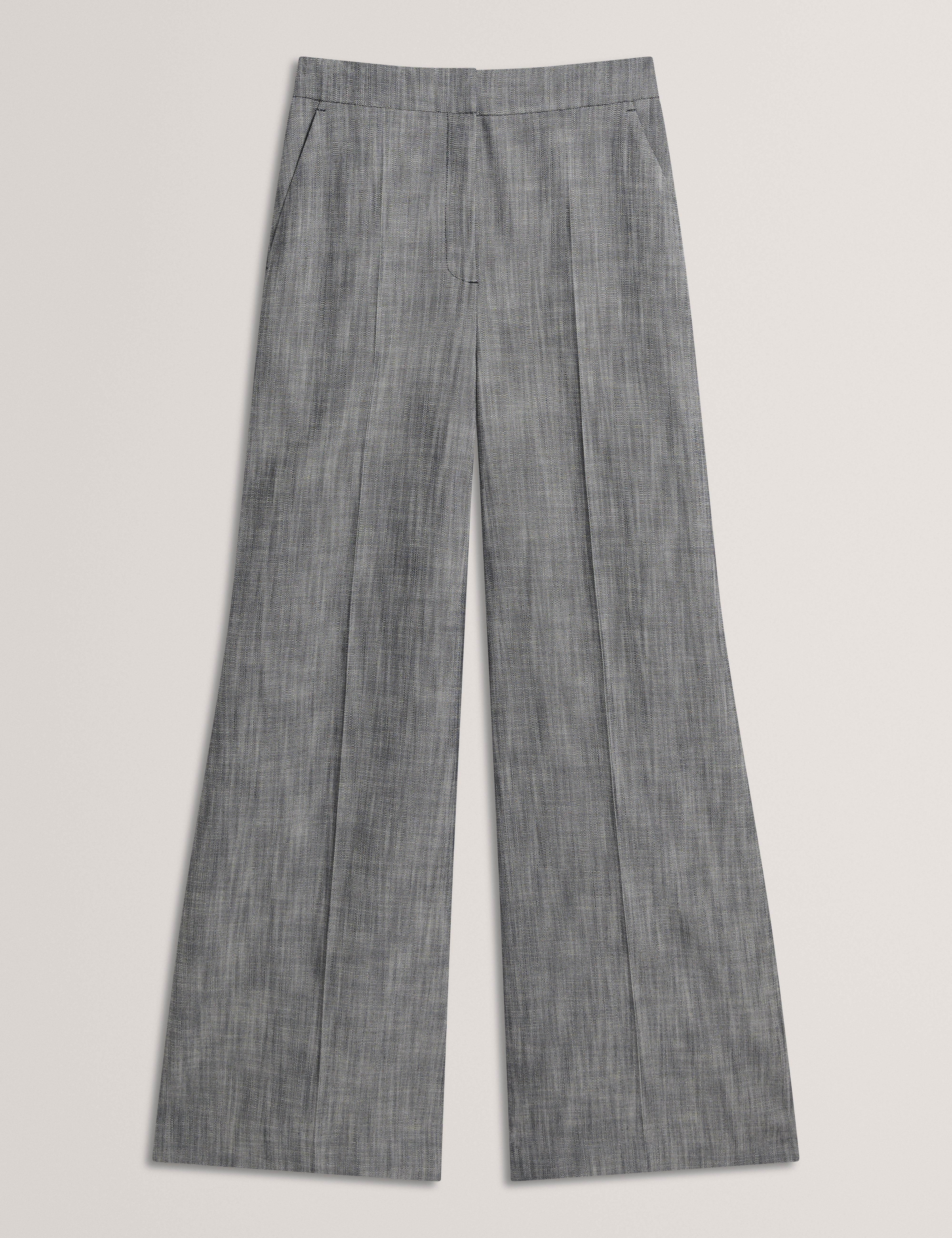 Peyat Tailored Wide Leg Trouser Black