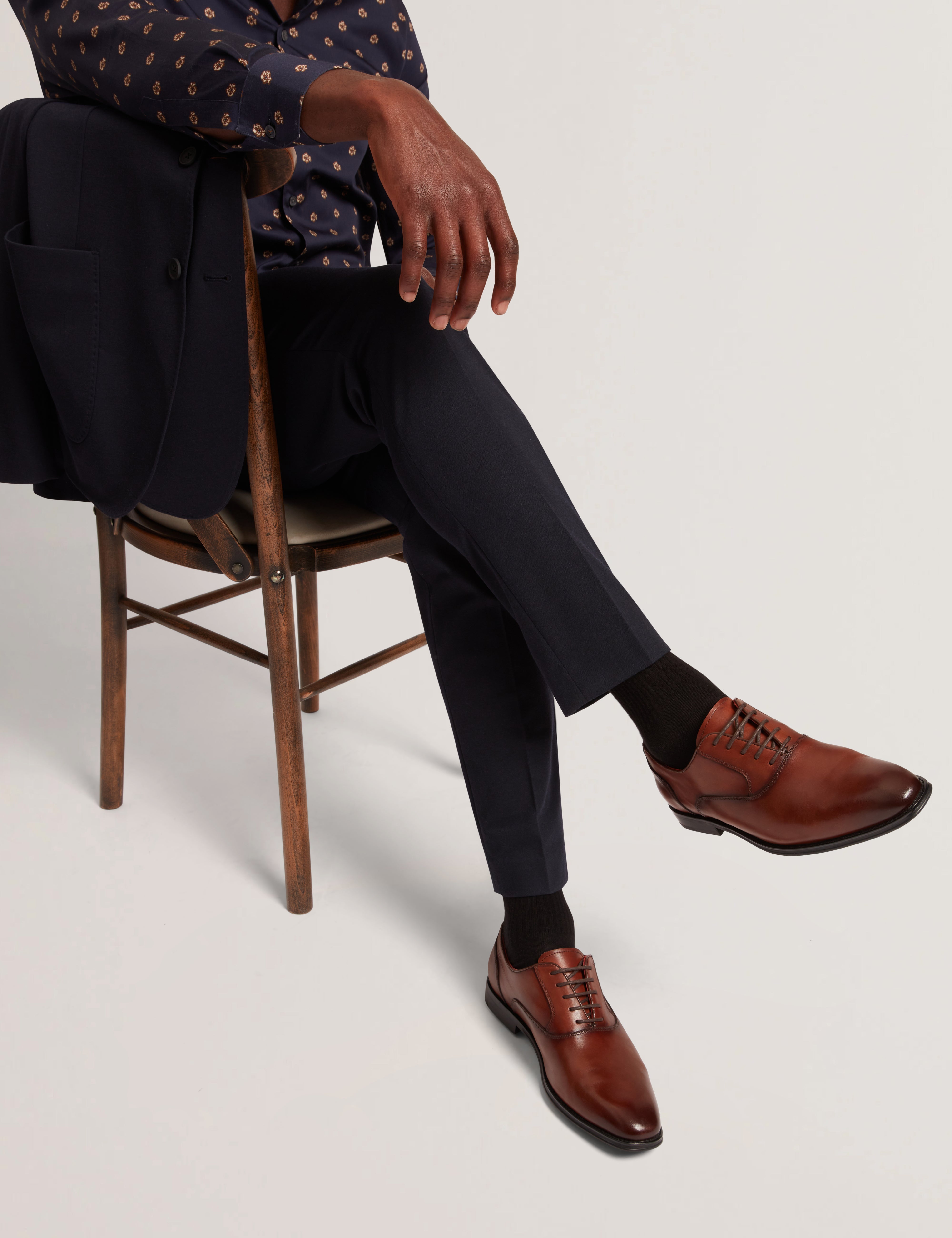 Wylden Brogue Shoe Tan