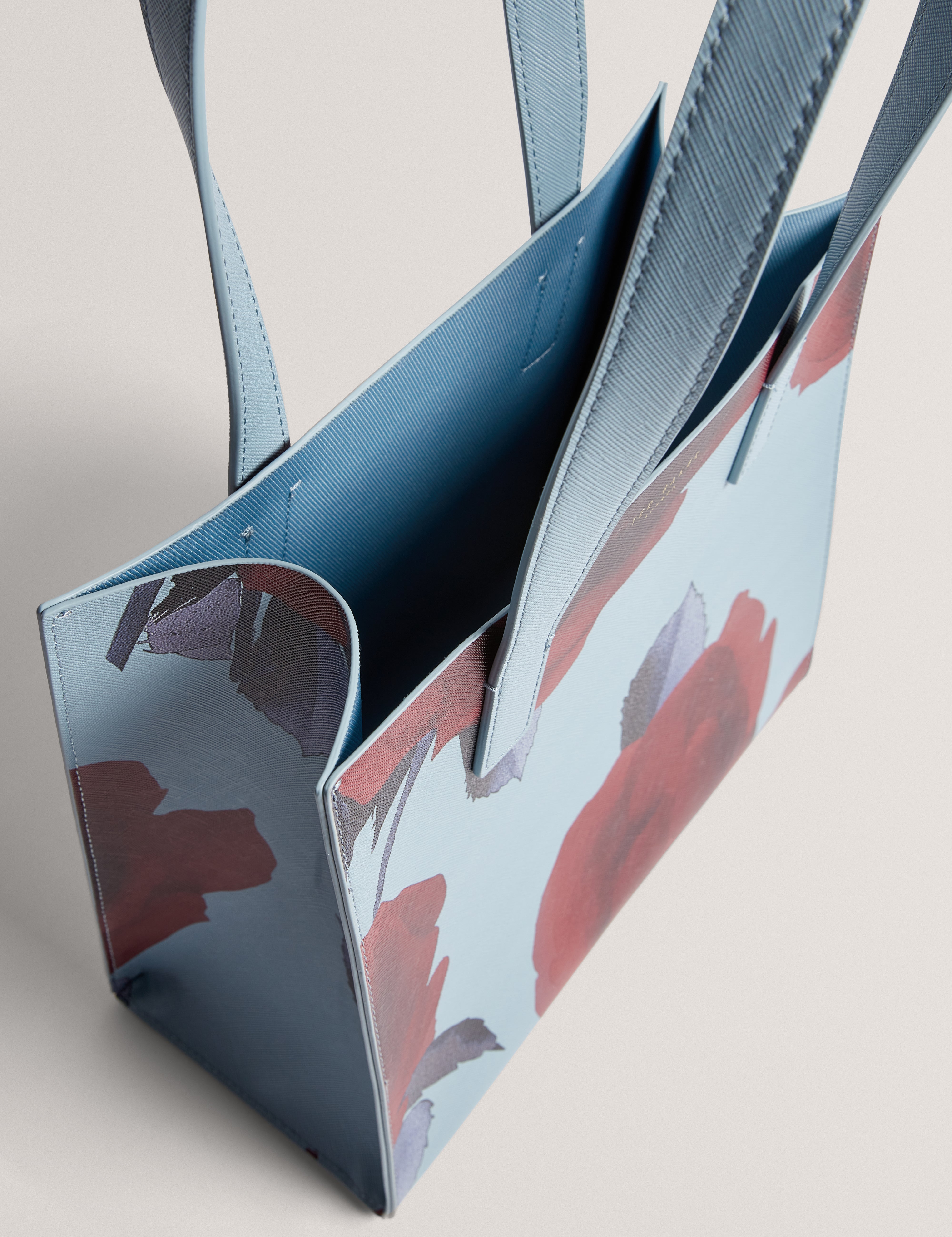 إيميري حقيبة صغيرة فلورال لون أزرق متوسط