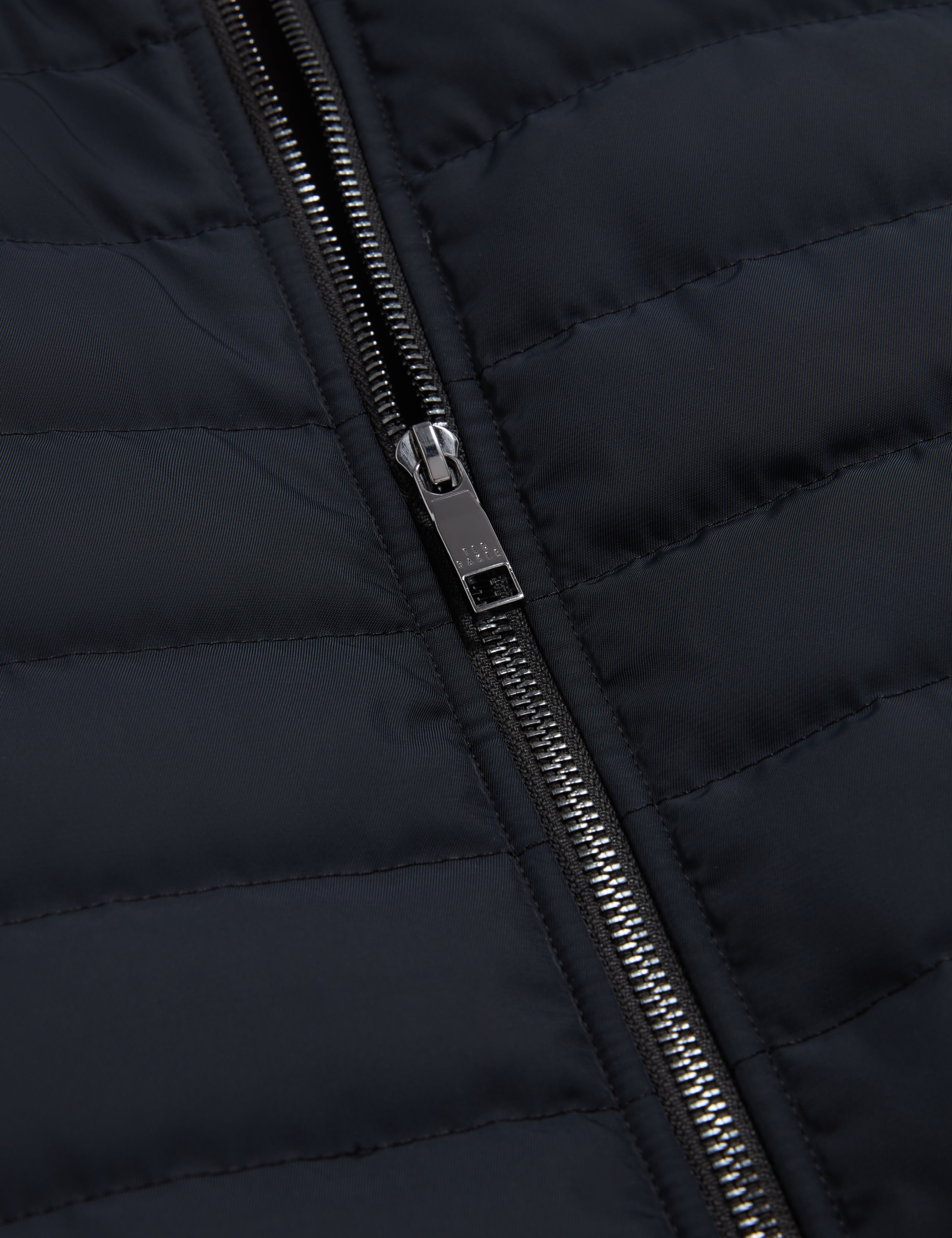 Pafavor Short Sleeve Regular Fit Quilted Gilet Navy