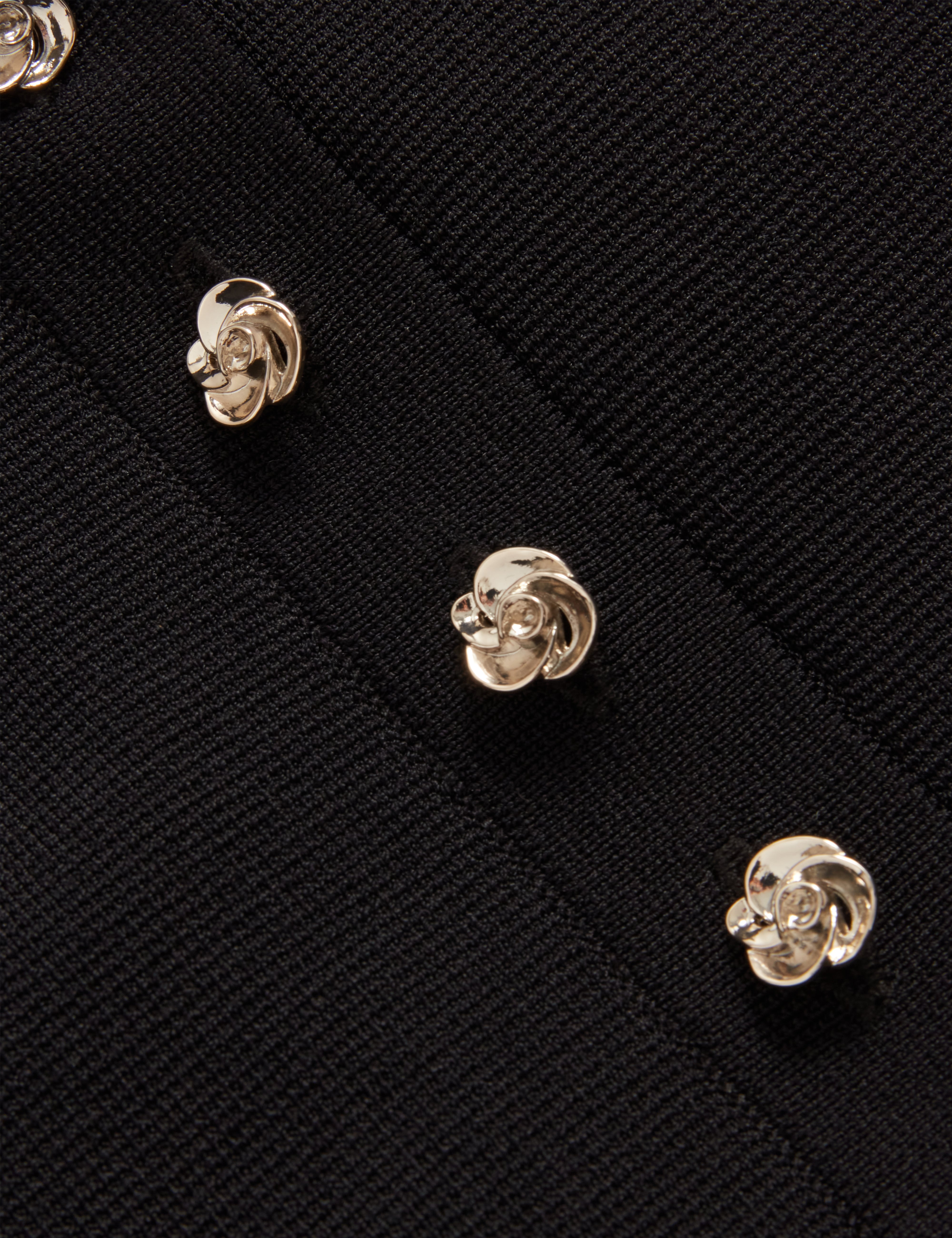 Ronyaa Polo Midi Dress Black