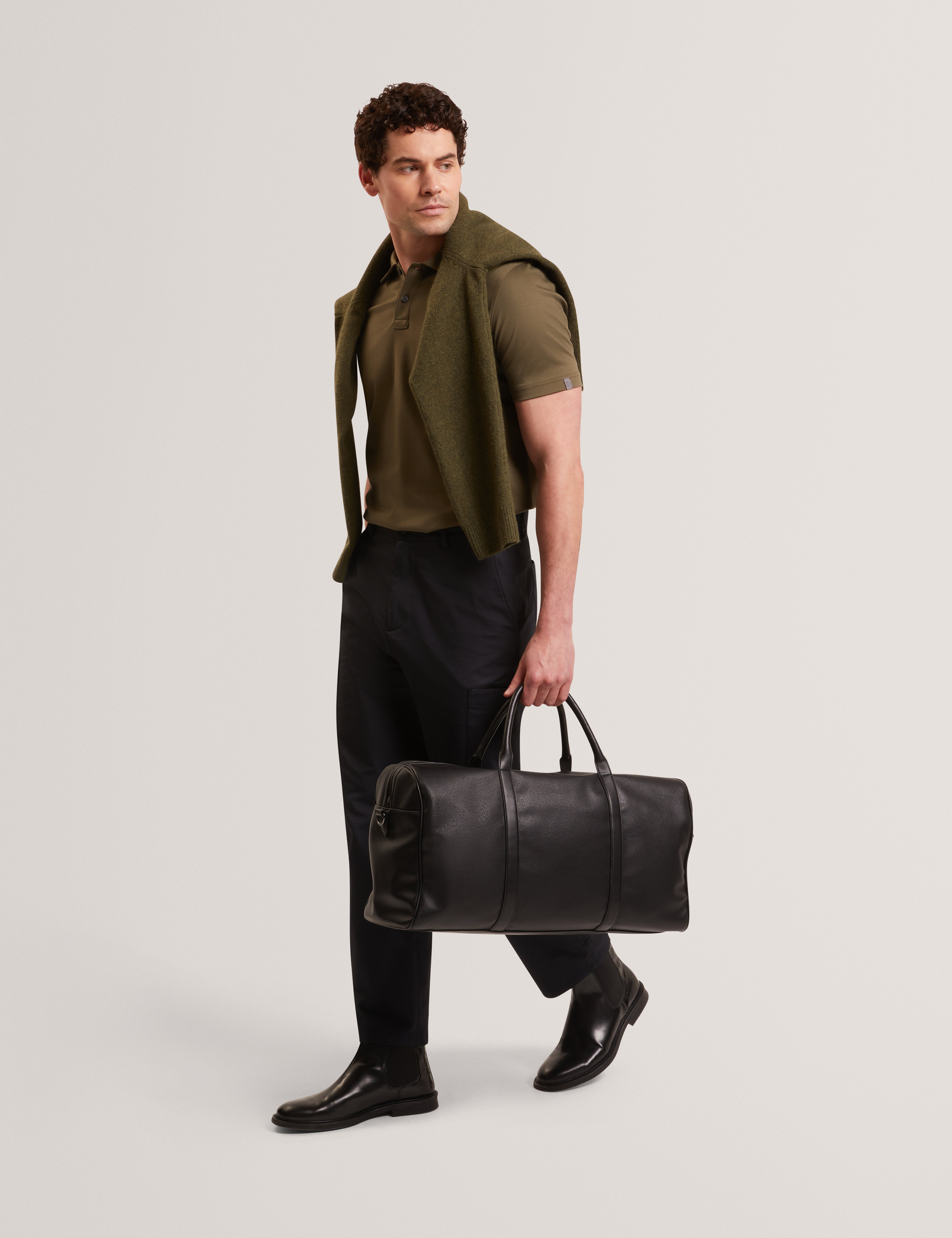 Portyal Casual Crop Taper Black