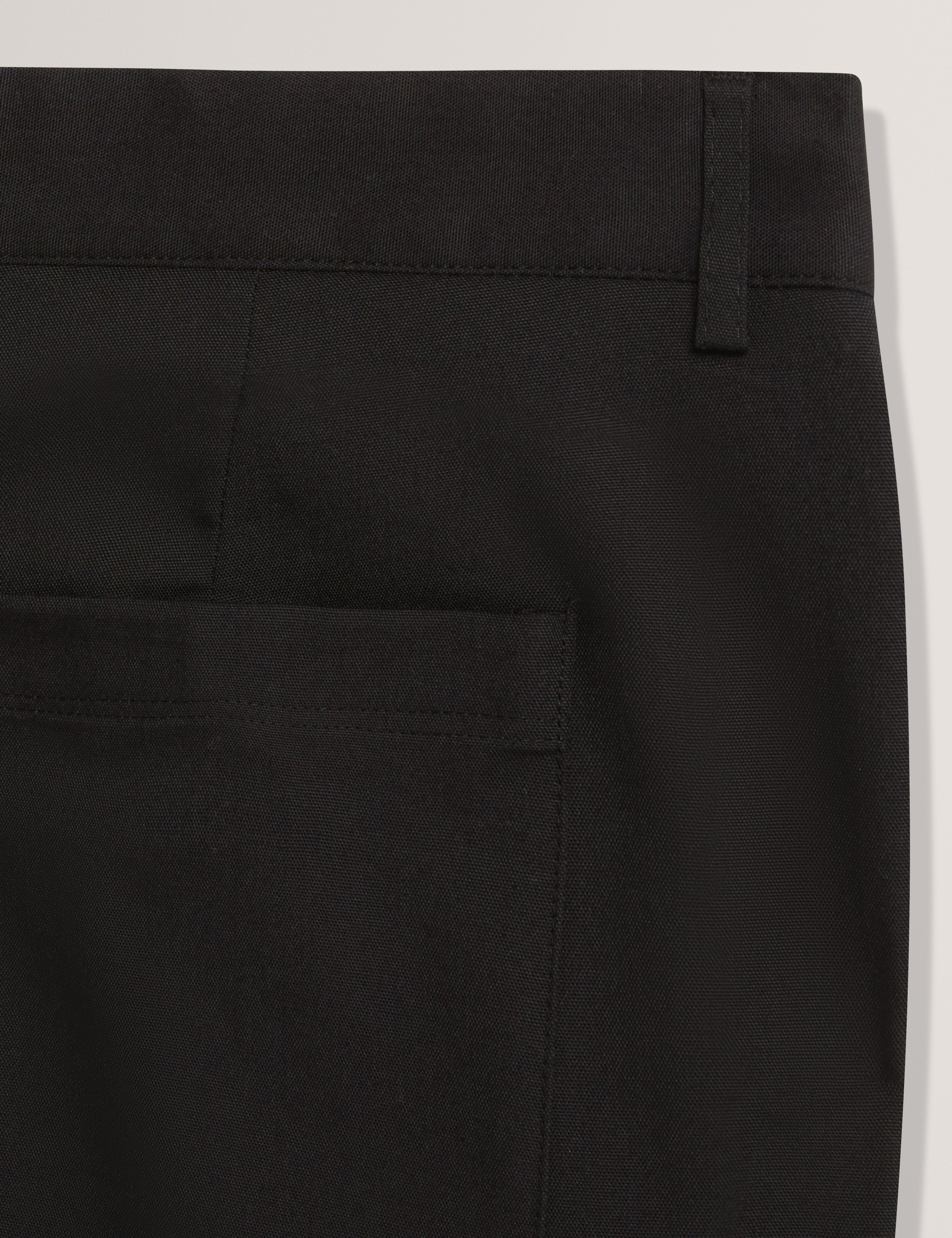 Portyal Casual Crop Taper Black