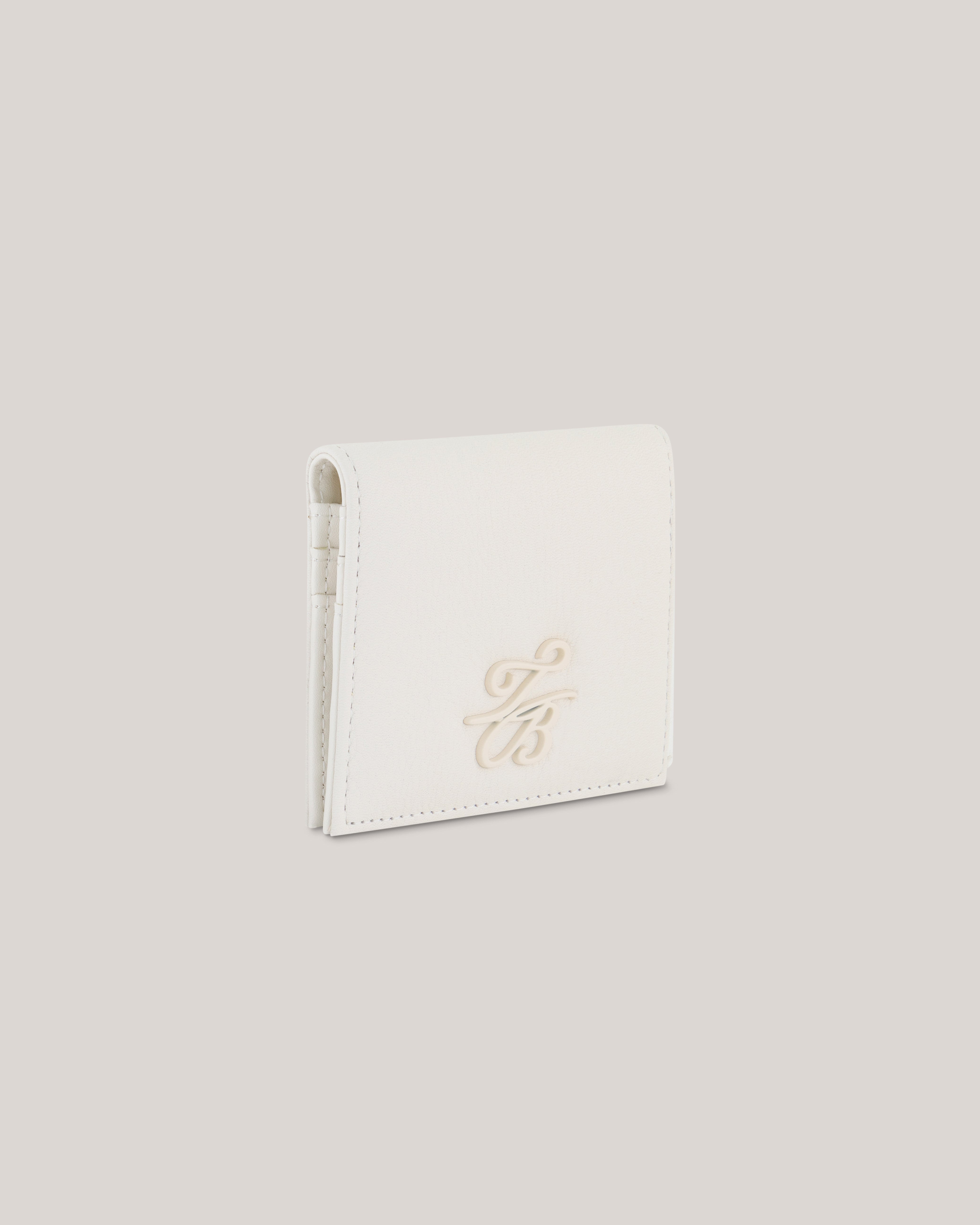 Marloo Tb Script Fold Over Card Hold Ecru