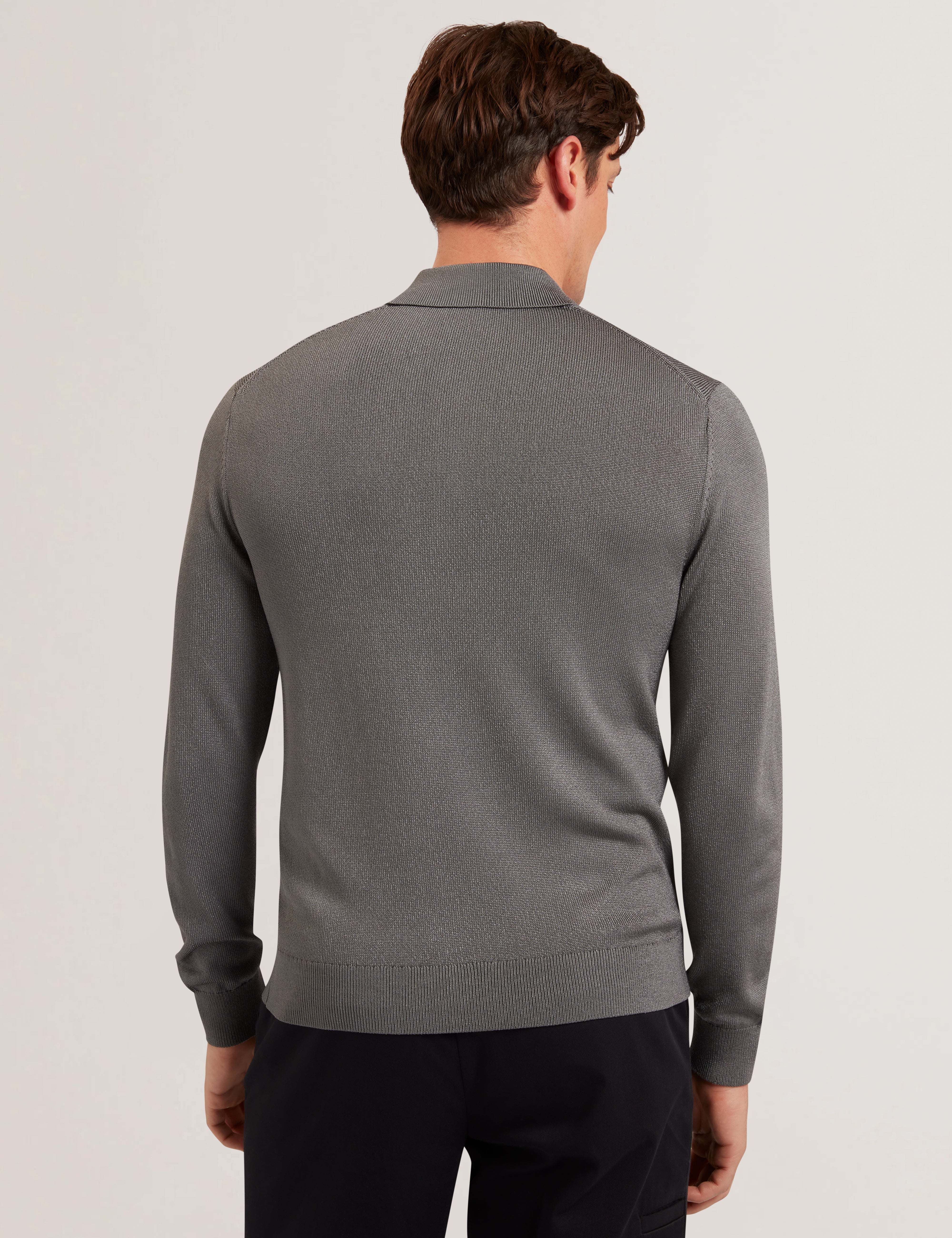 Fevar Ls Regular Button Polo Grey