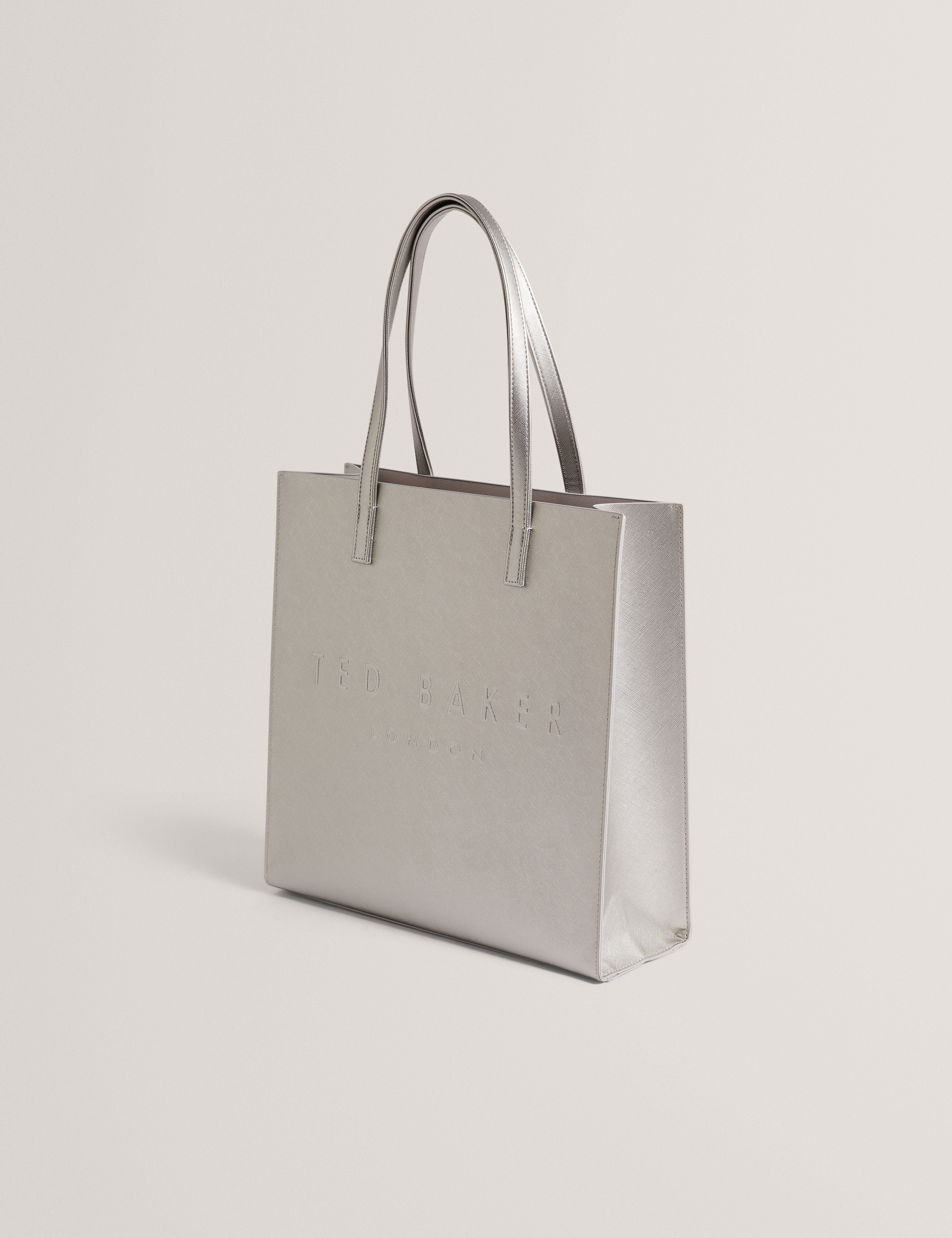 Soocon Crosshatch Large Icon Bag Silver