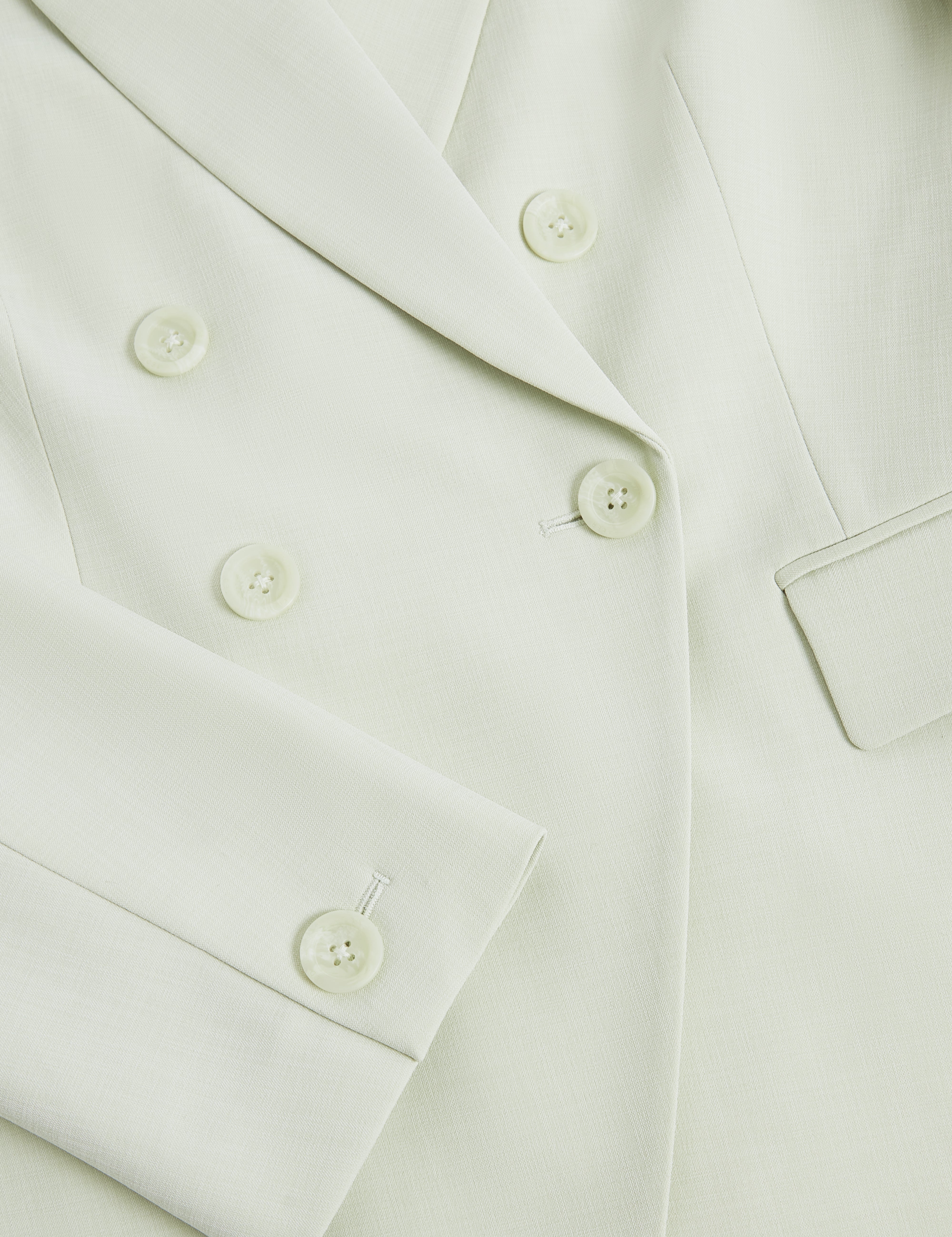 بليزر بريدا مزدوج الصدر - أخضر